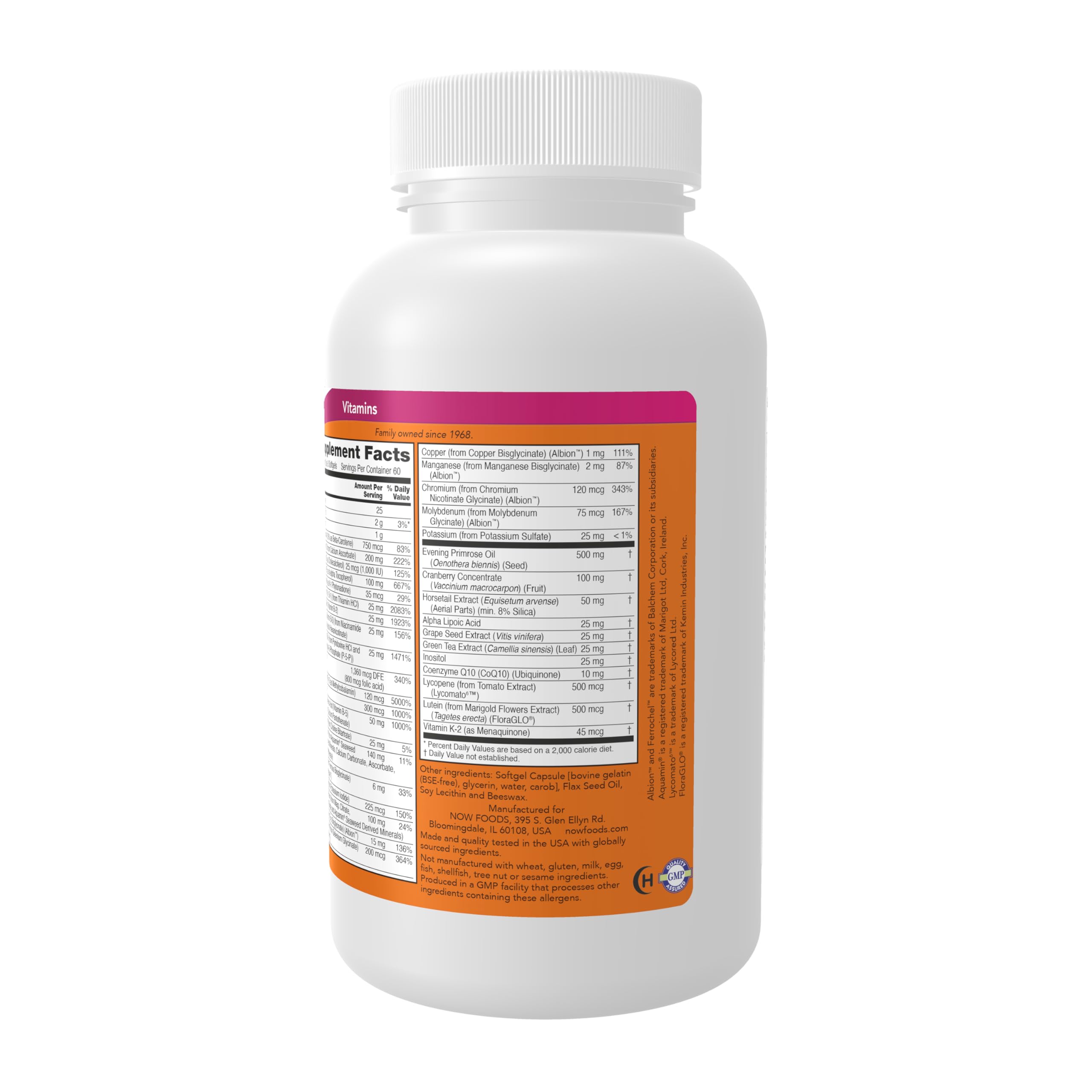 NOW Supplements, Eve™ Women's Multivitamin, 180 Softgels — Amazon image 3