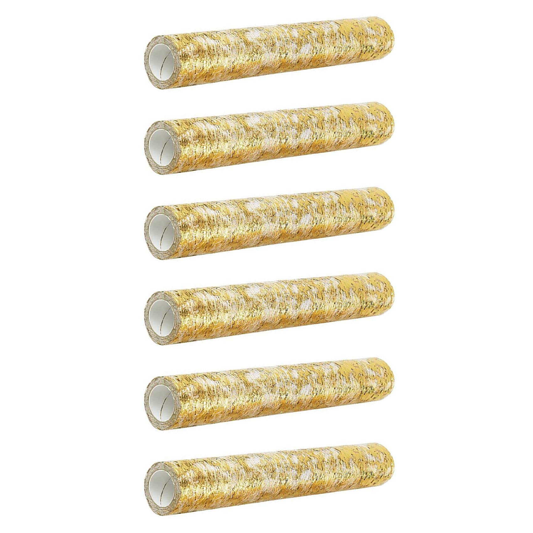 Hndhbfgrt 6X Table Runner, Sparkling Polyester Tulle Ribbon Roll with Gold Foil,Birthday Party Wedding Christmas Decor 28cmx10M