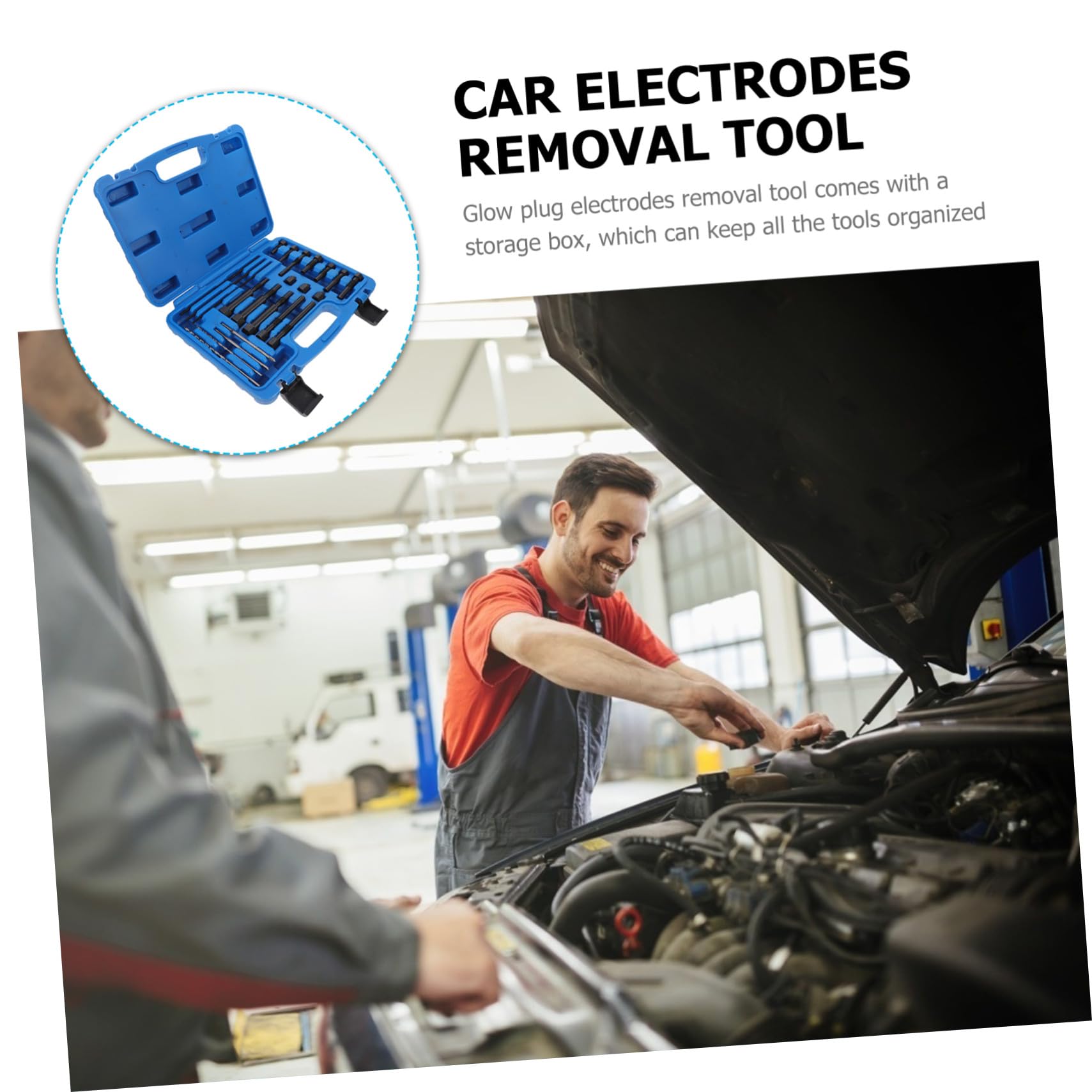 Cabilock Kit Extraction de Bougies de Préchauffage Automobiles Outil de Réparation Jeu