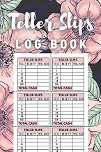 Teller Slips Logbook: ash Breakdown Teller Slip | cash breakdown sheet for budgeting |Cash Expense Tracker | 6 x 9 Inches 99 Pages
