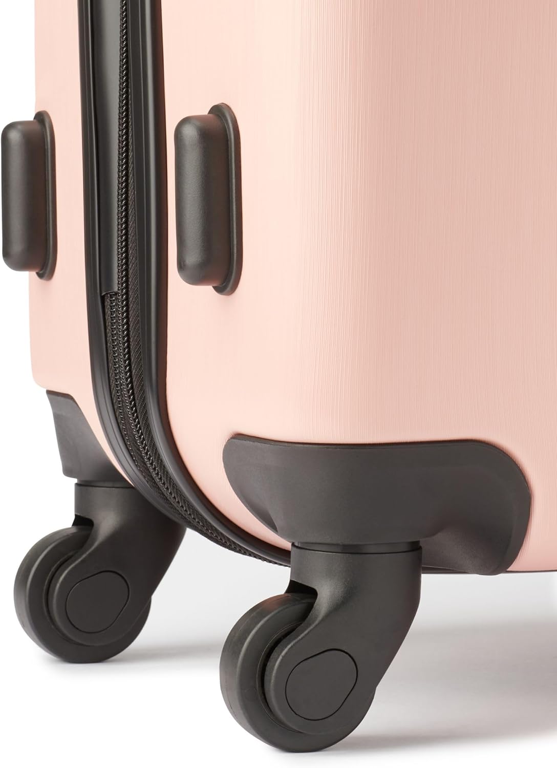 Calvin Klein Women's Hard Side Upright Luggage Spinner Light Weight Suitcase, Mellow Rose, Large - Image 8