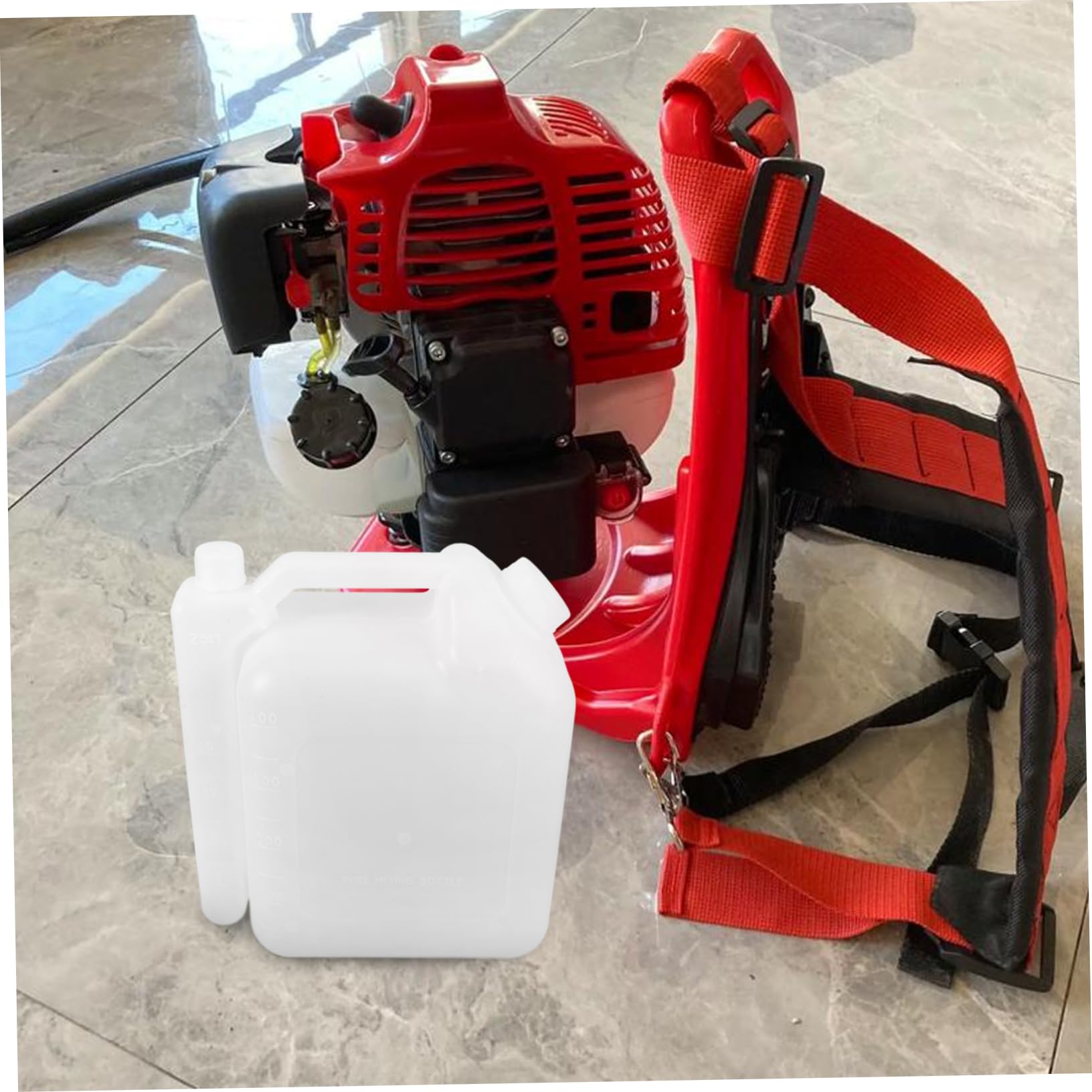 Uonlytech 3piezas Botella Mezcladora De Para Motosierra Para Mezclas De Gasolina y Diseño y Alta Capacidad Fabricada Duradero Herramienta Esencial Para Motores De