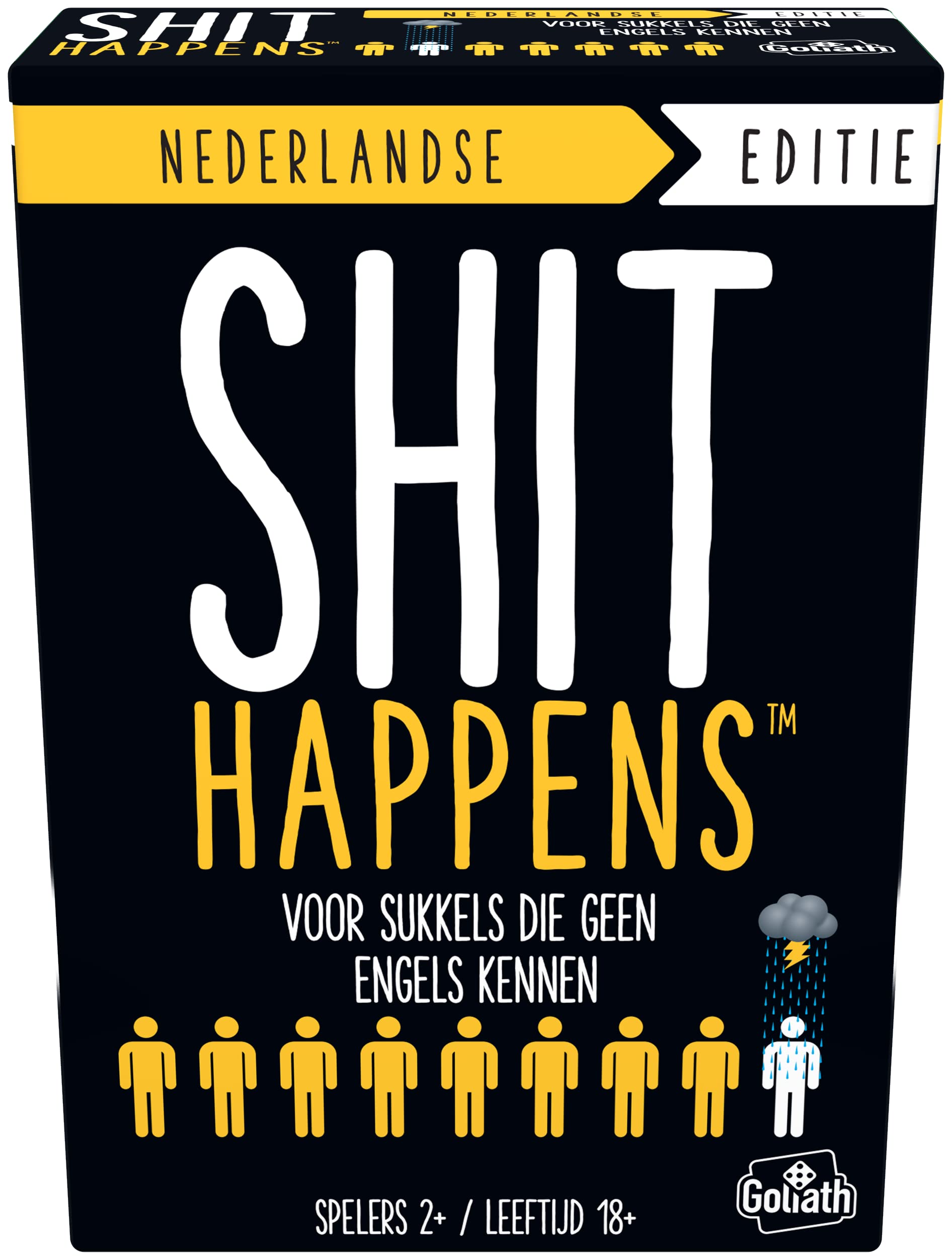 Goliath Shit Happens, jeu de cartes, amusant comme jeu de fête pour une soirée de jeux
