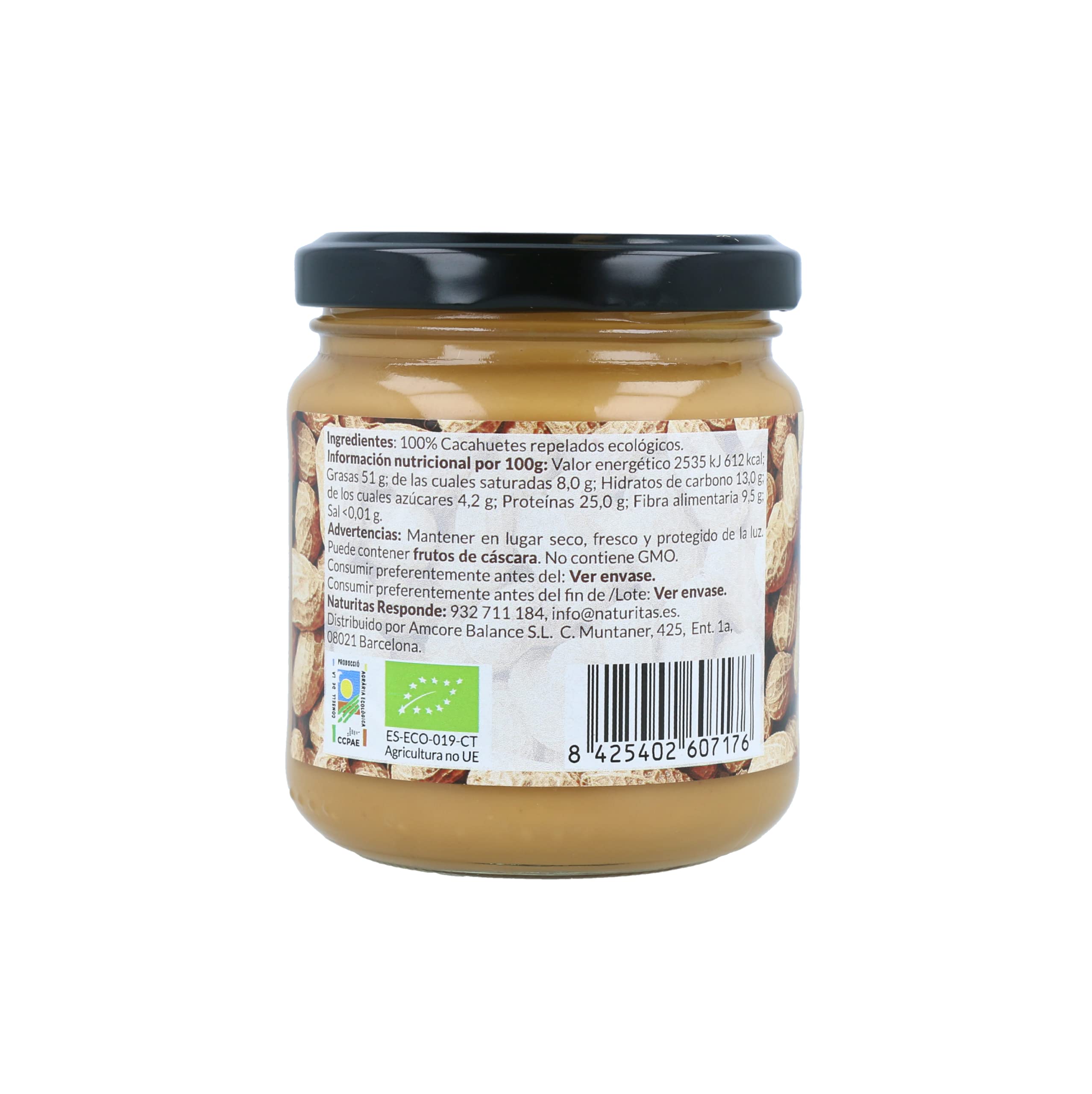 Pack cremas frutos secos bio | 3 unidades | Naturitas Essentials | Crema de almendras tostada Bio Almendras tostadas* | 1x Crema de almendras tostadas bio 250 g | Cremas para Untar