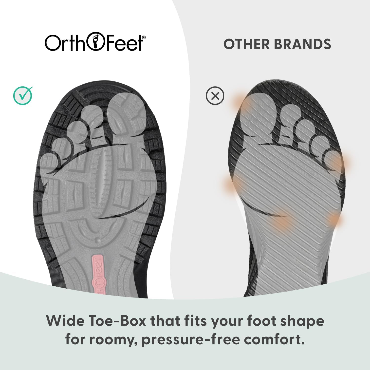 Orthofeet Men's Orthopedic Leather Dalton Slip On Boots - Image 6