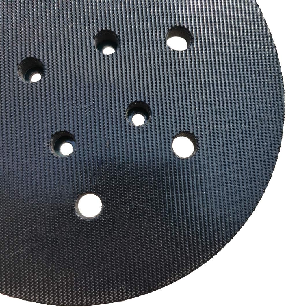 Tockrop 6 Inch Dia 6 Hole Sander Hook and Loop Pad - Replacement Backing Pad Sanding pad for Ridgid R2611 Random Orbit Sander (3) - - 