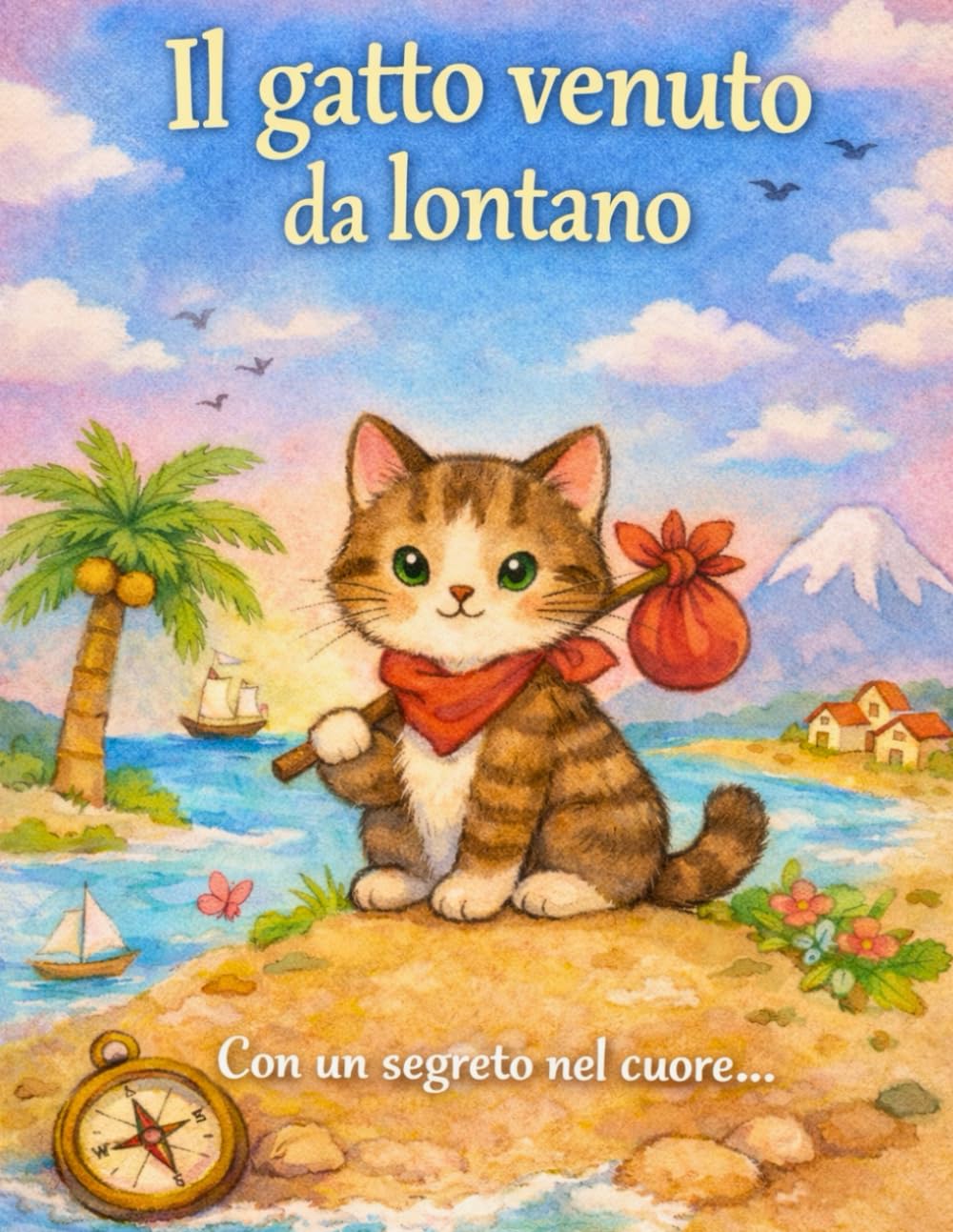 il gatto venuto da lontano: Una storia dolce sul coraggio, l’amicizia e un segreto nel cuore