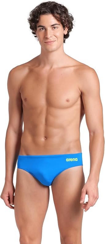 Arena Mens Team Solid Swim Brief MaxLife Athletic Swimwear Professional Swimsuit Bathing Suit