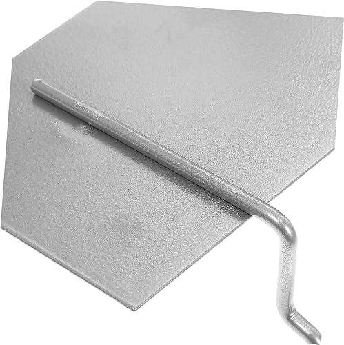 Miniatura 5 de Estante de juego de 2 piezas para tablero de clavos, accesorios de tablero de clavijas, estante de tablero de clavijas, estantes de pared de garaje,