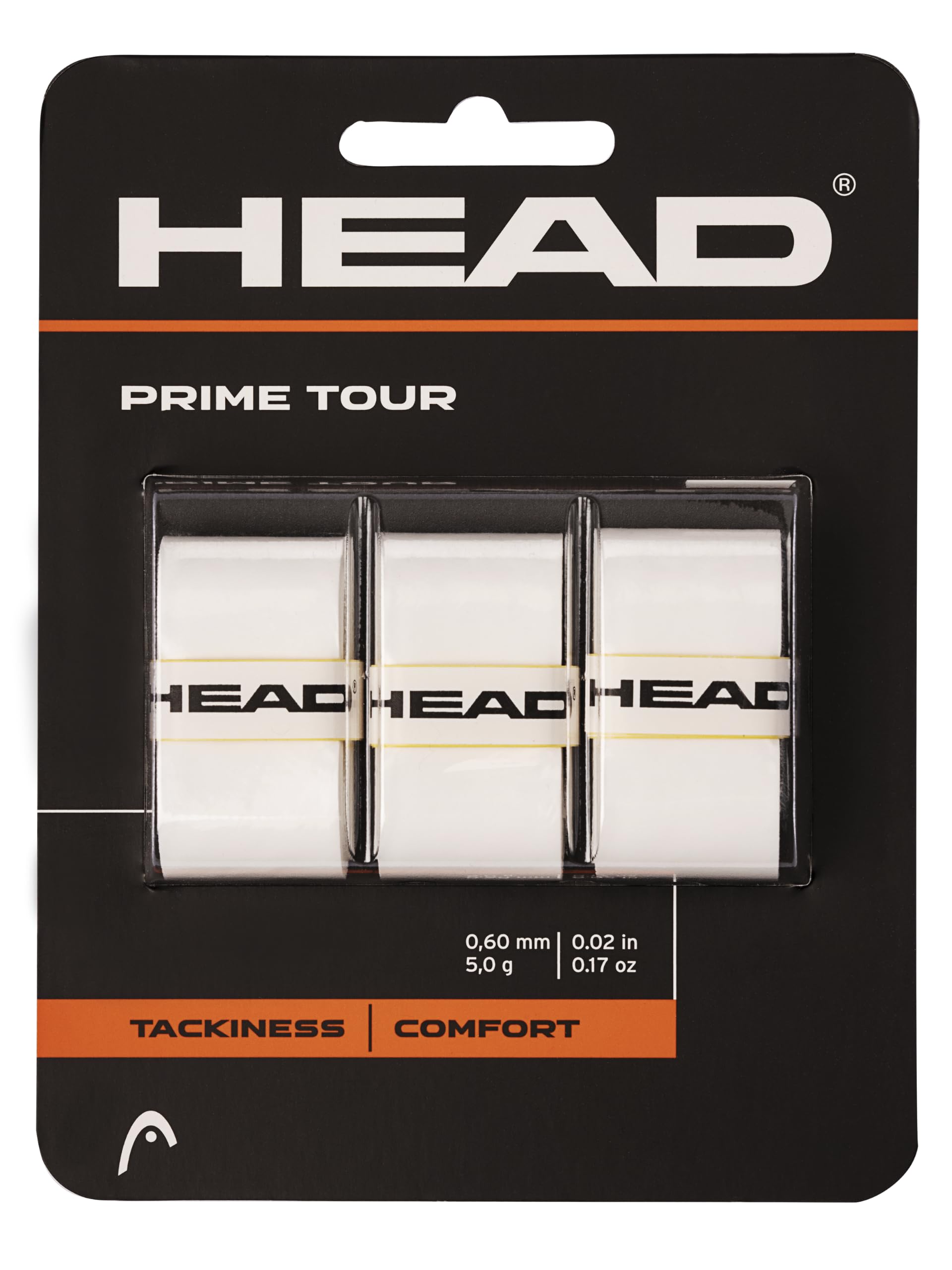 Head Prime Tour Overgrip 3 Pack White
