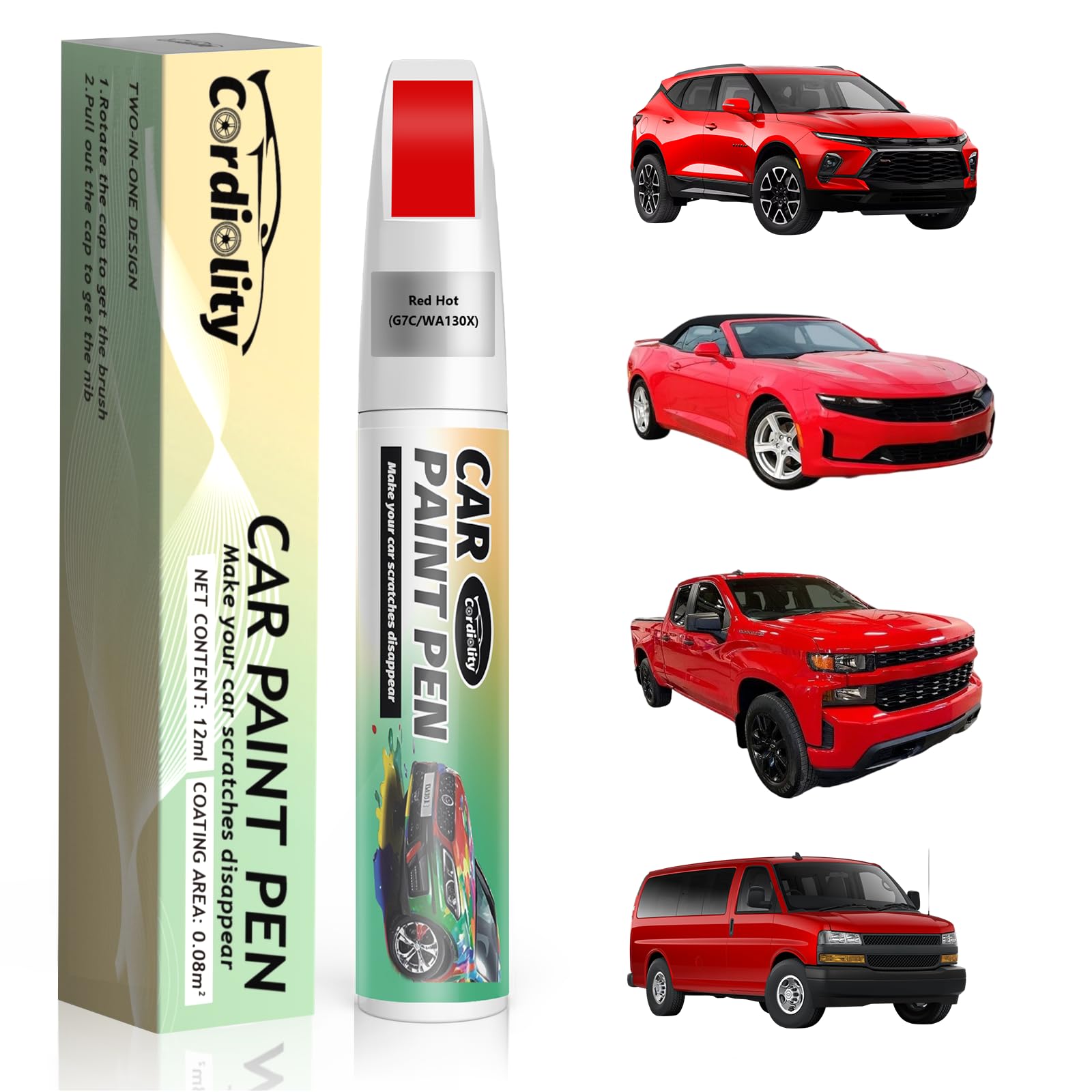 Cardiality Red Hot Touch Up Paint Pen