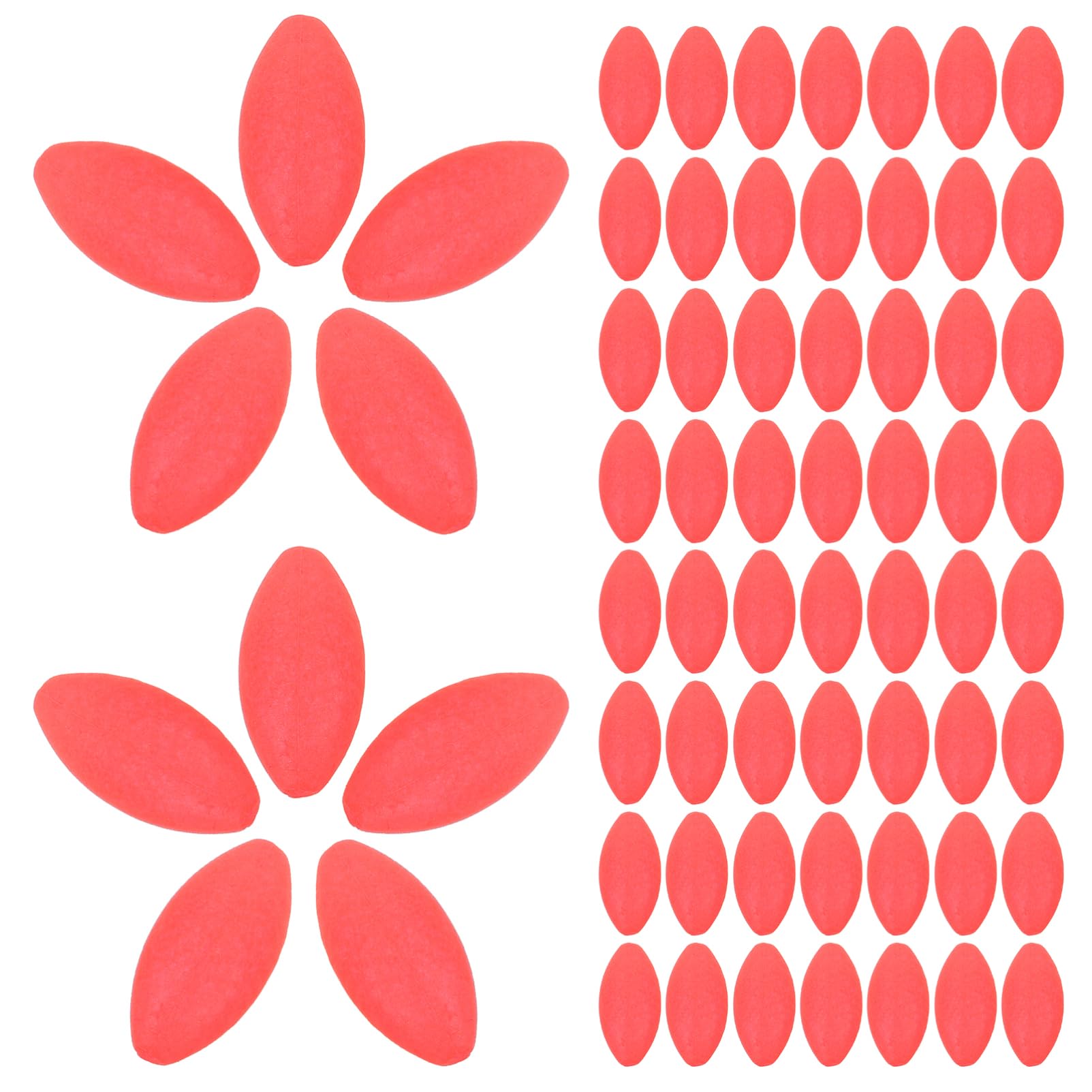 Milisten Float Flotte Trousses Émerillons De Pêche Appâts Collants Kit De Glissement Articles De Pêche Outil De Pêche Accessoires De Pêche Plastique Rouge