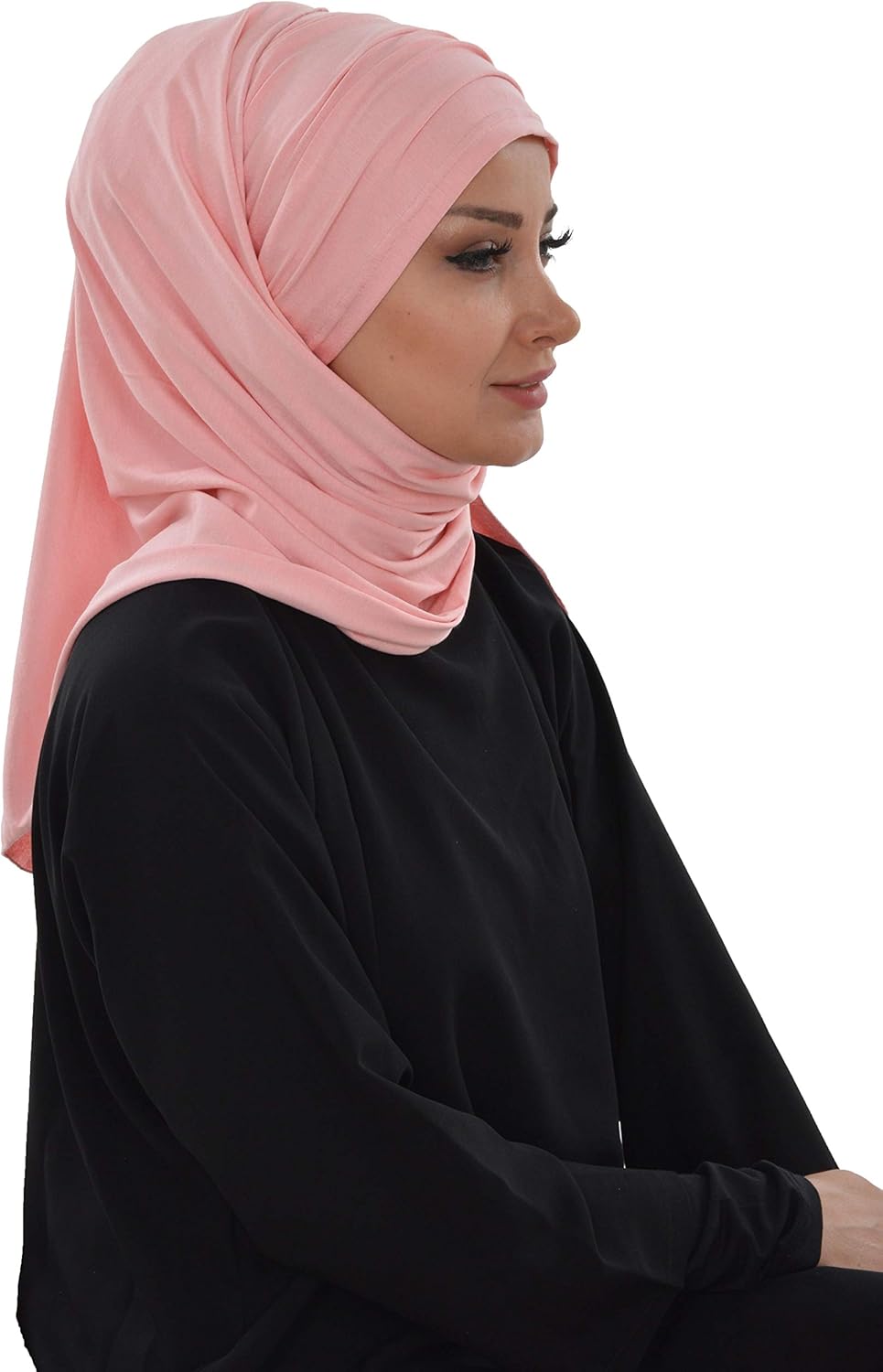 Aisha's Design Instant Hijab Scarves for Women, 95% Cotton Pretied Bonnet Turban Easy to Wear Cotton Headscarf - Image 5