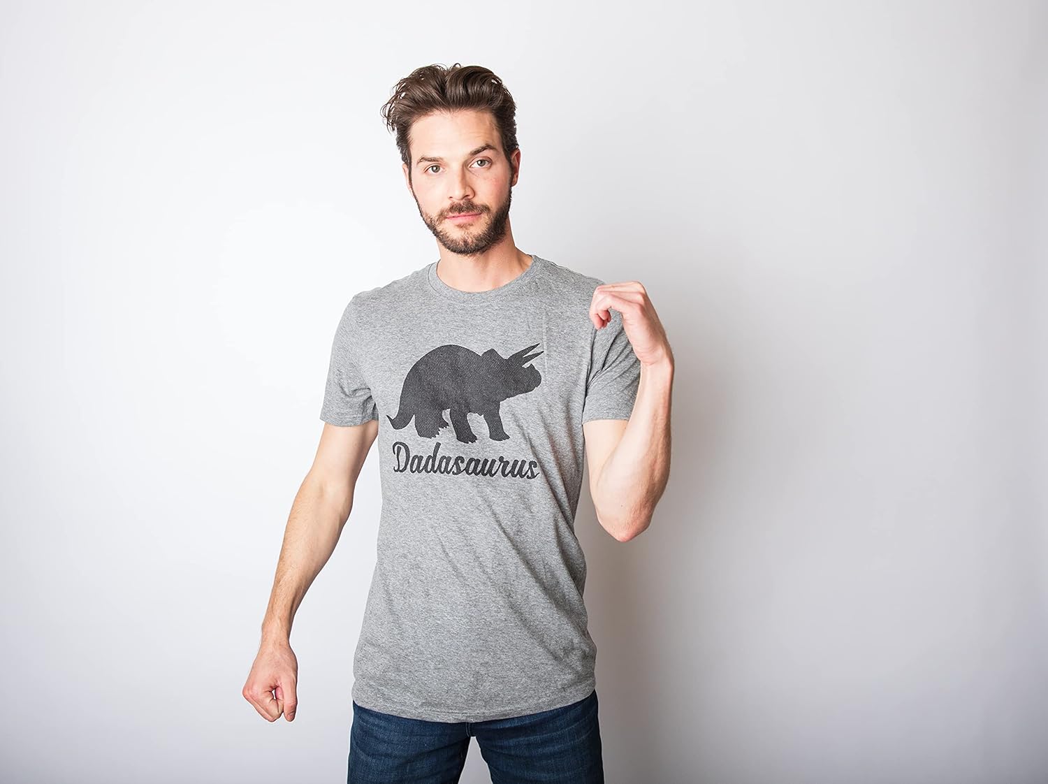 Funny Animal Dad T Shirts The Best Bucking Papa Bear Tees for Dadasaurus - Image 3