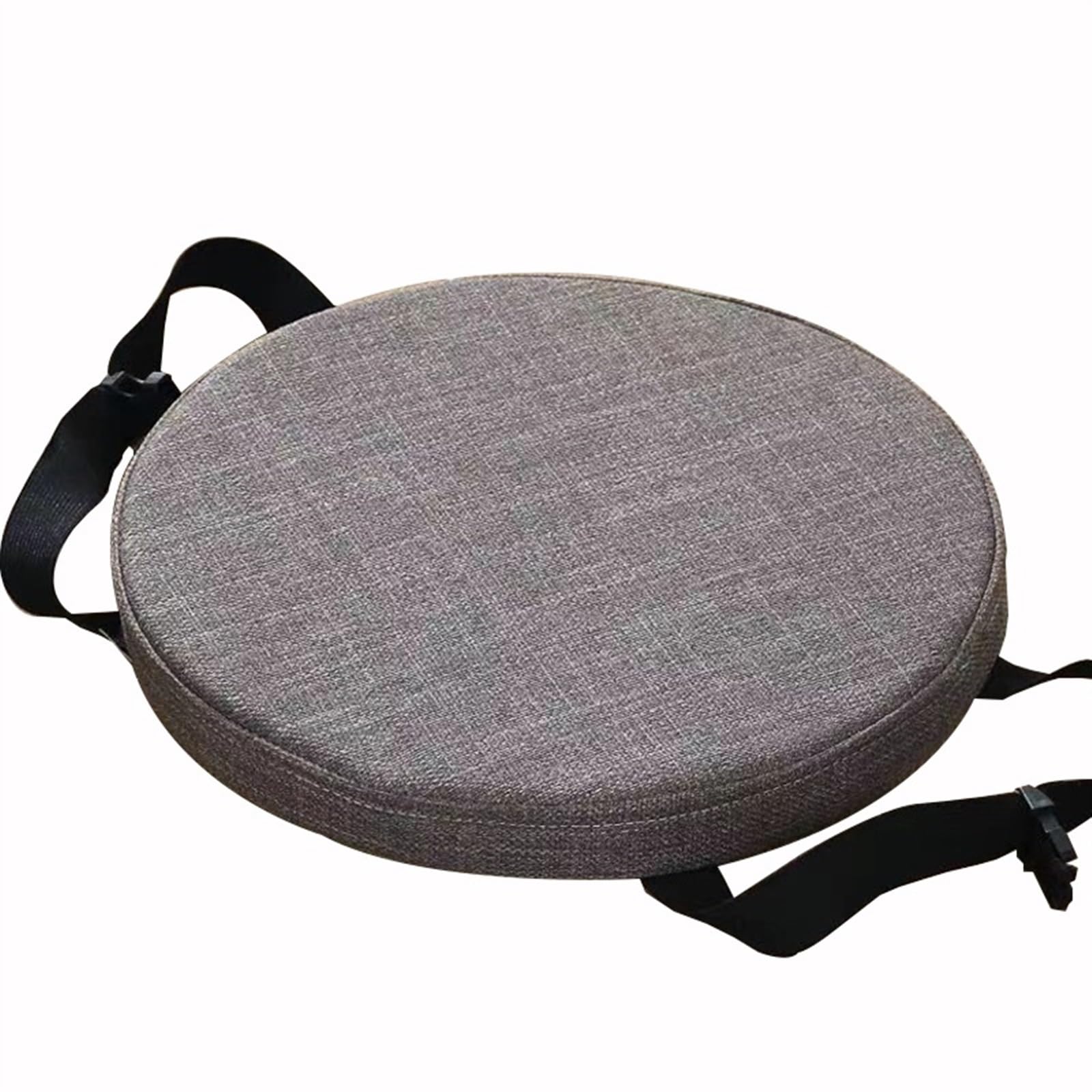11/12/14/16 Inch Stool Cushion Round with Ties+snap, Non-Slip Seat Cushion for bar stools with Machine Washable Cover Chair Cushion Textured Barstool Pad(@4,12x1.2in/30x3cm)
