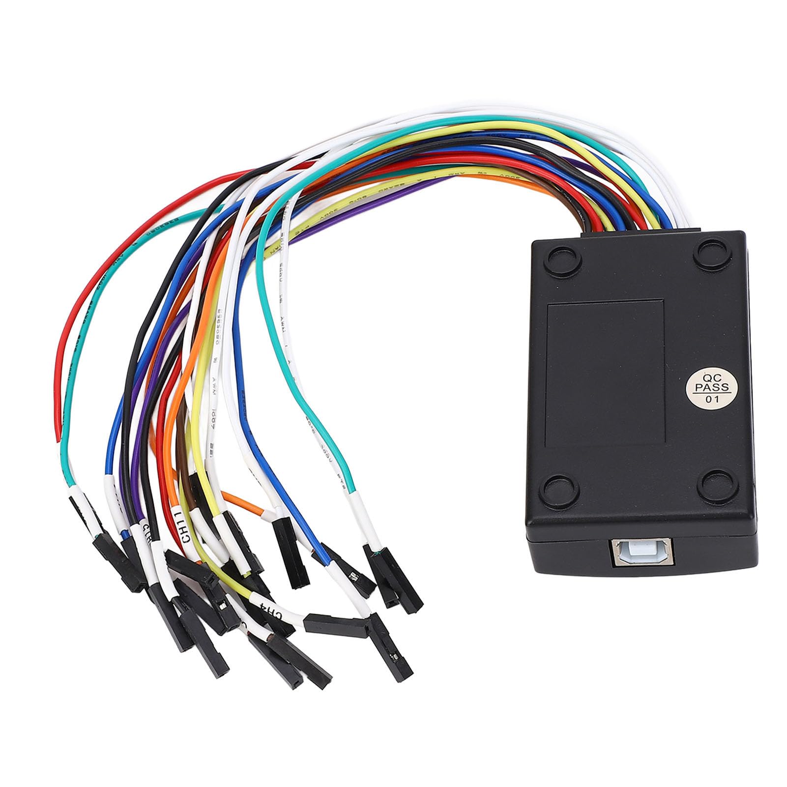 Analizador Lógico de 16 Canales Frecuencia de Muestreo de 100M Dispositivo Analizador Lógico USB Amplia Compatibilidad para