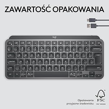 Logitech MX Keys Mini Minimalistyczna Bezprzewodowa