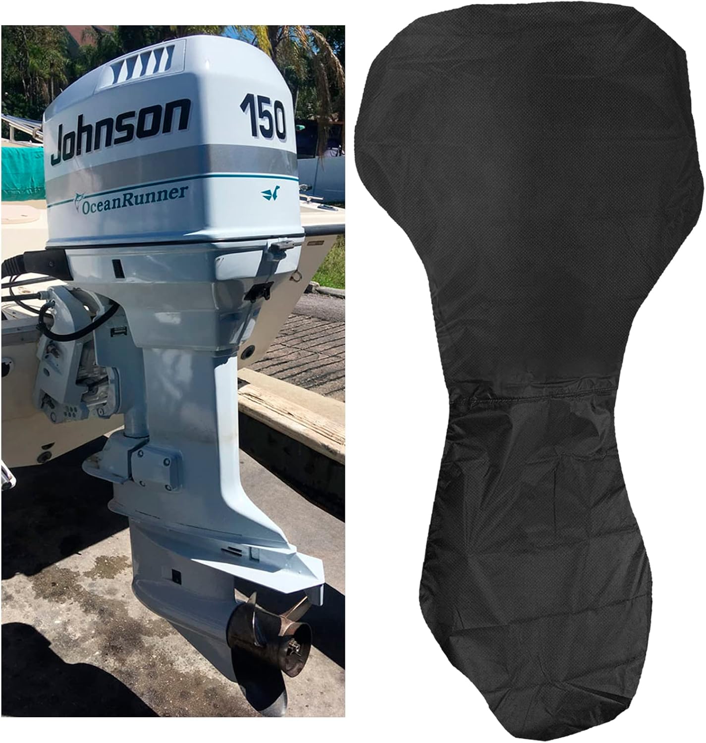 Boat Motor Covers for Motor 100150 HP Full Outboard Motor