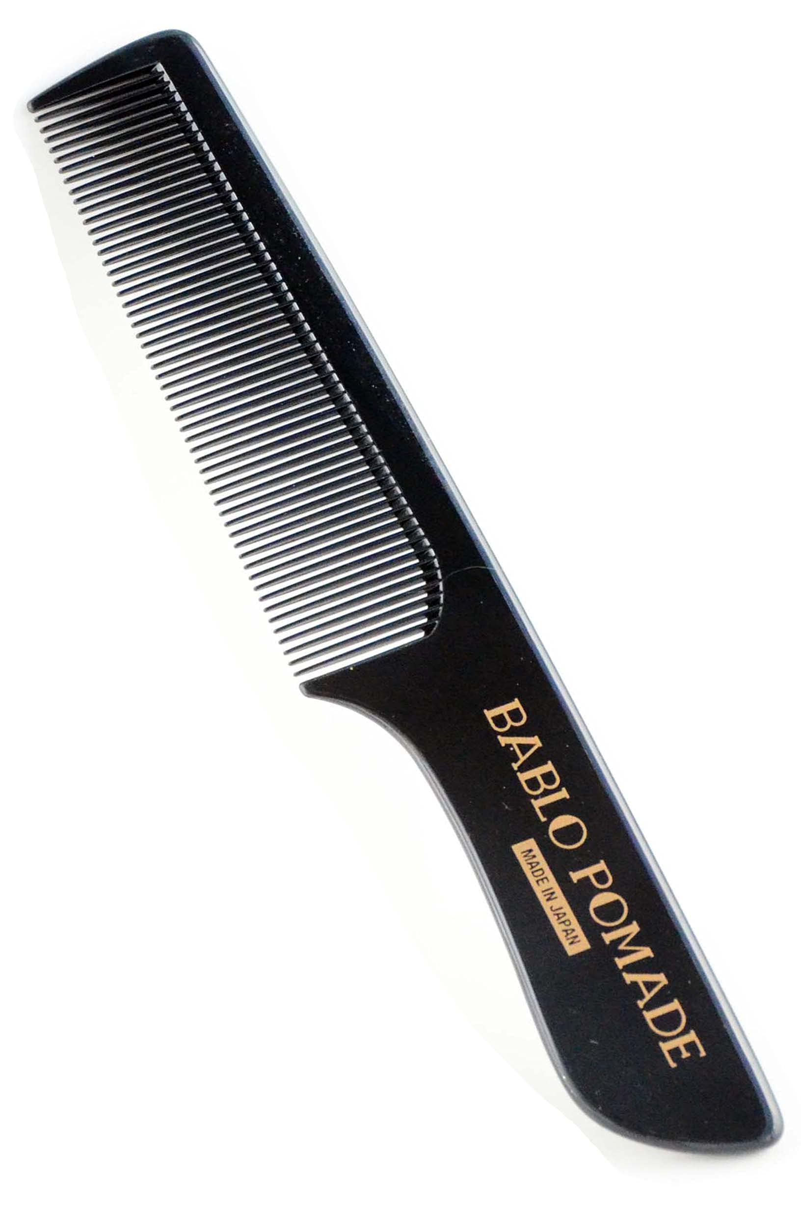 BABLO POMADE Original Comb for Men, Hair Styling, Barber, Made in Japan Single Item