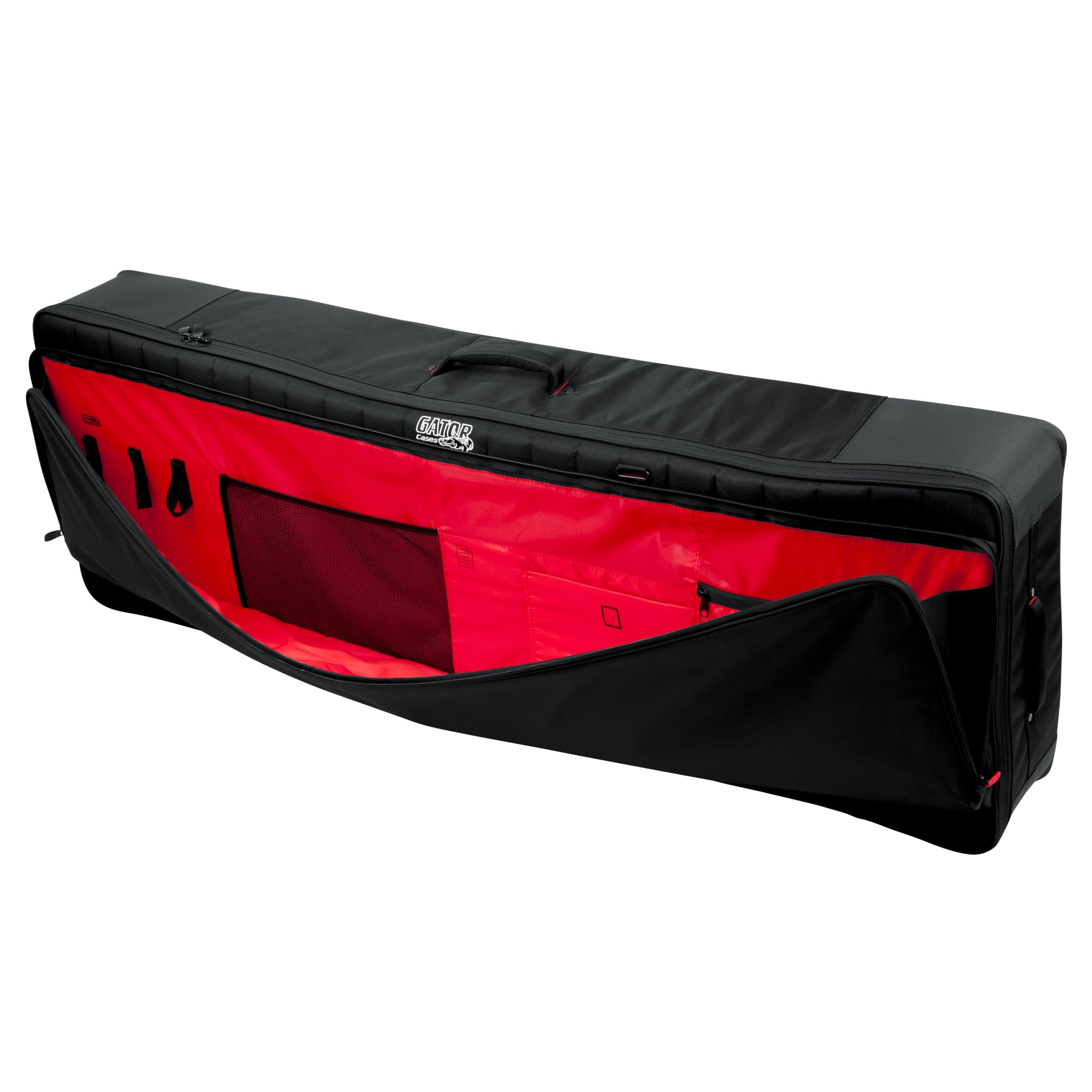 Gator Cases Pro-Go Ultimate Borsa per Tastiera con Cinghie da Zaino Rimovibili; Compatibile con Tastiere a 88 Tasti (G-PG-88)