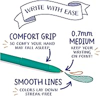 Vista 4 de Crayola Bolígrafos de gel de colores para niños y adultos, bolígrafos lavables de punta media, 14