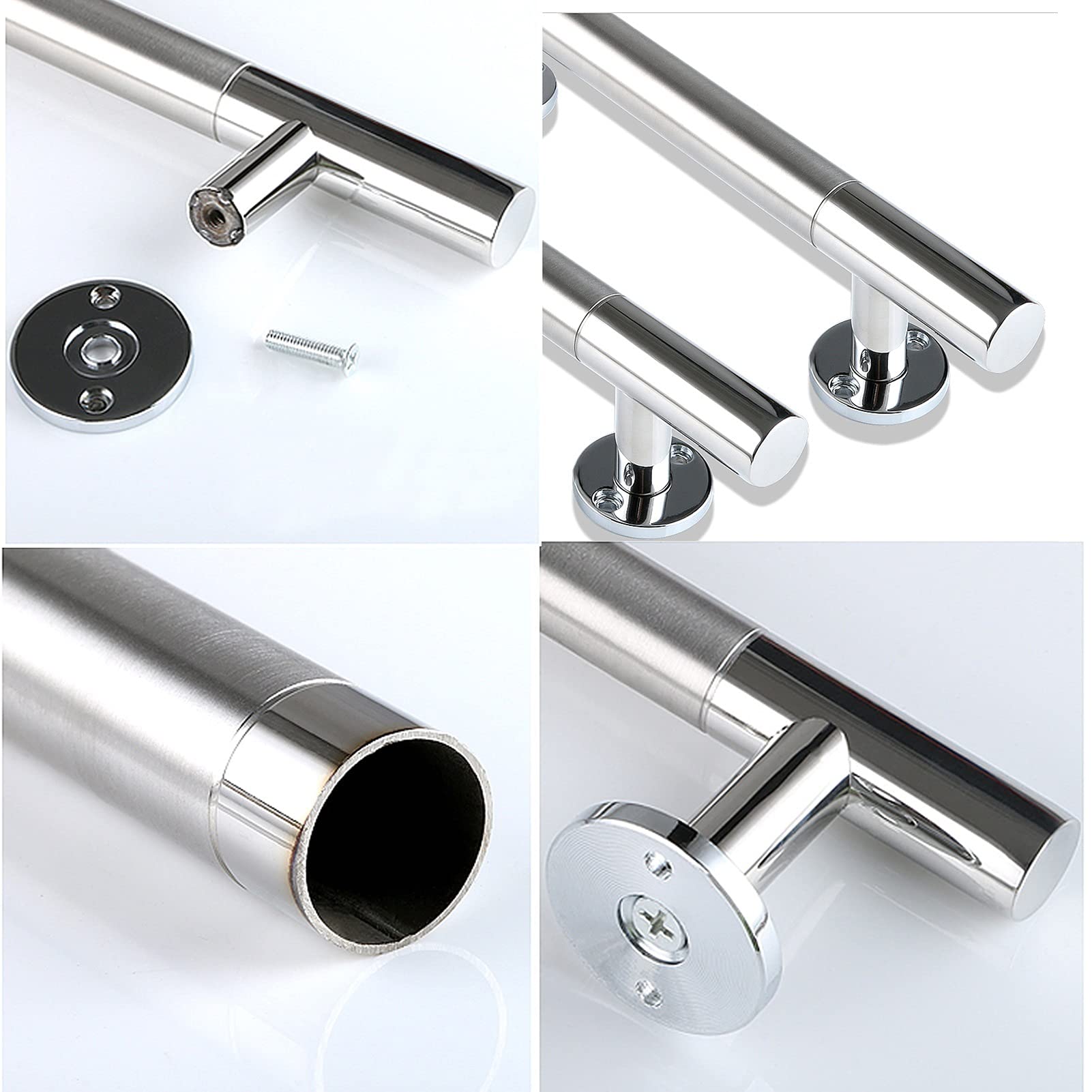 Ulifestar Heavy Duty Stainless Steel Sliding Door Handles Barn - View #12