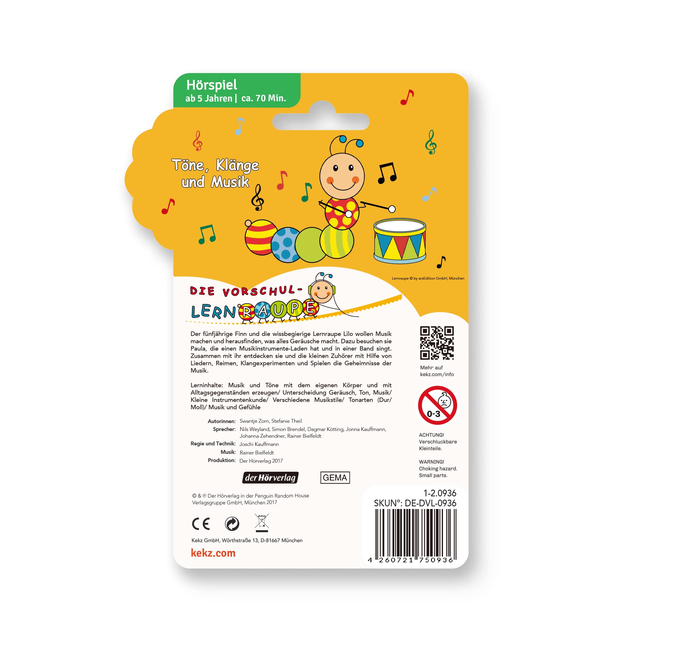 Kekz Chip audio per ascoltatori di biscotti, stelline 1: salto alla notte, gioco di ascolto per bambini dai 6 anni in su, tempo di gioco circa 65 min : Chapman, Linda
