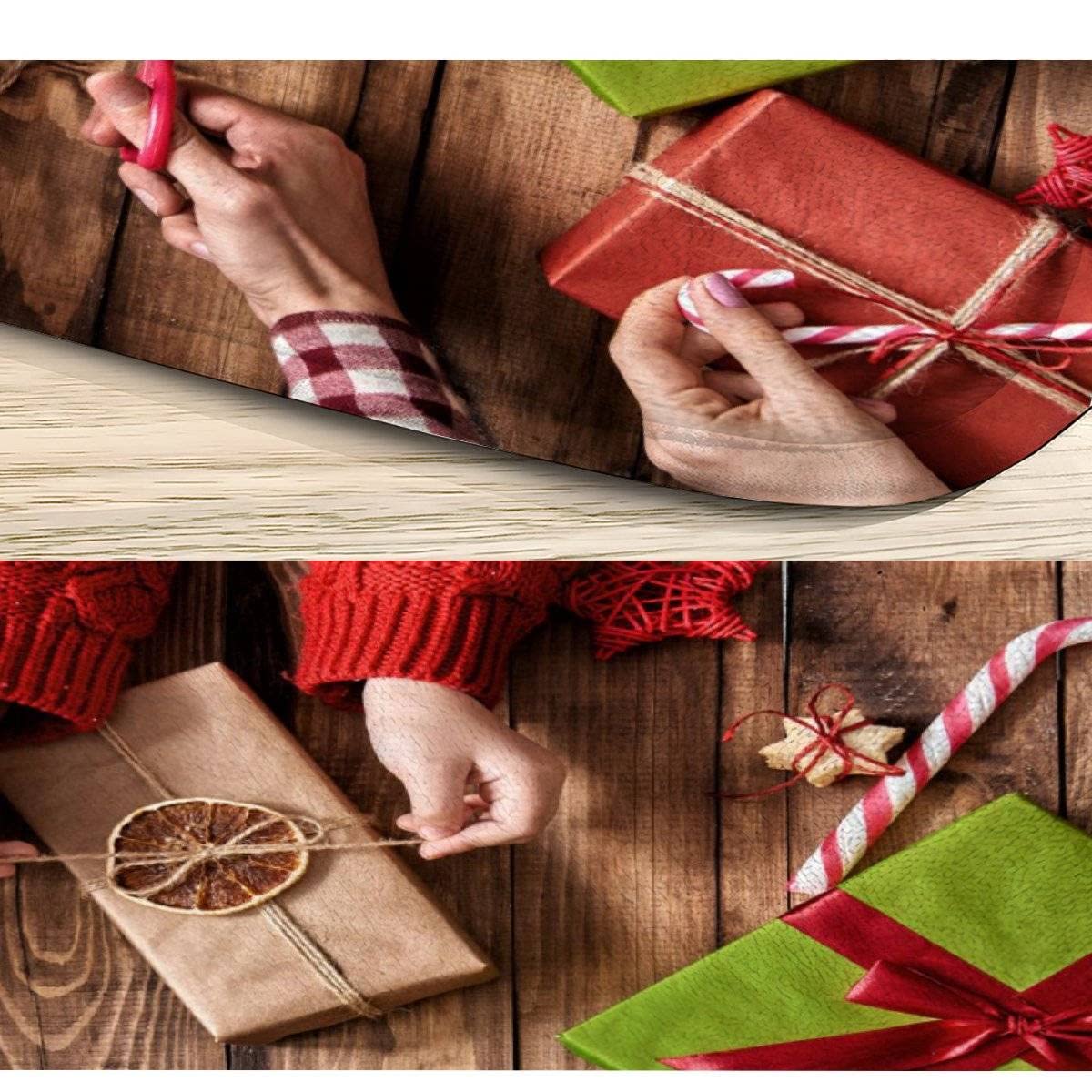 TiaoTian Weihnachts-Fußmatte 60x90cm - Festliche Deko Für Deine Haustür!