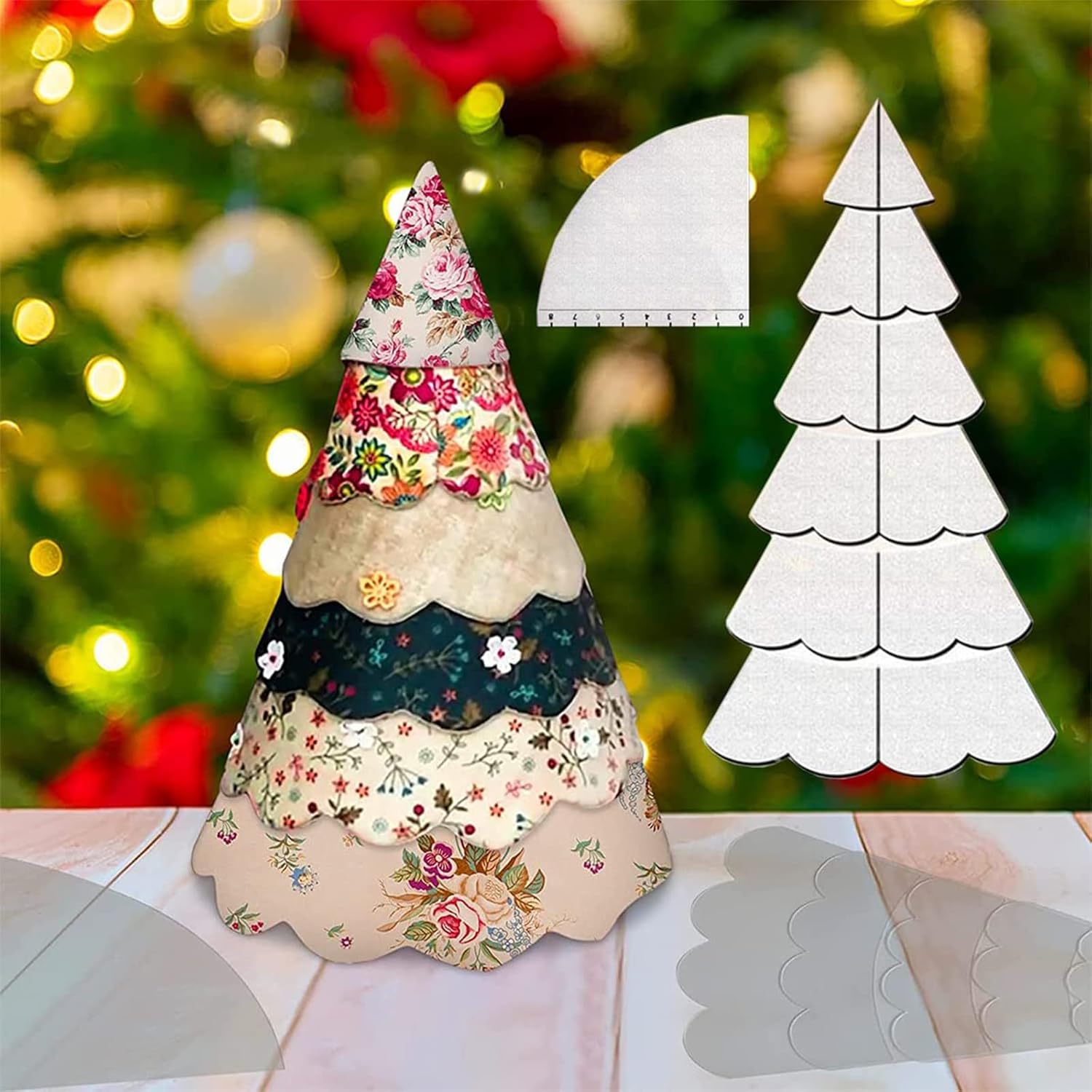 Amazon.com: 2023 New Fabric Christmas Tree Sewing Template - 8/12/15 ...