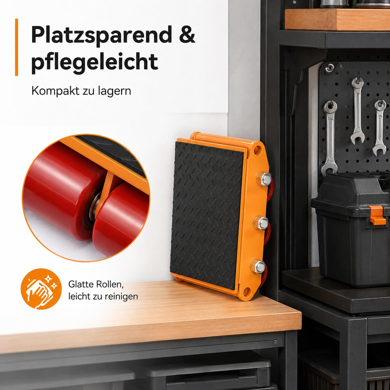 Kółka pancerne 15T, zawieszenie transportowe, Machinery Mover z 9 kółkami PU, płyta obrotowa, pomoc w transporcie mebli, hulajnoga transportowa do zastosowań przemysłowych i komercyjnych