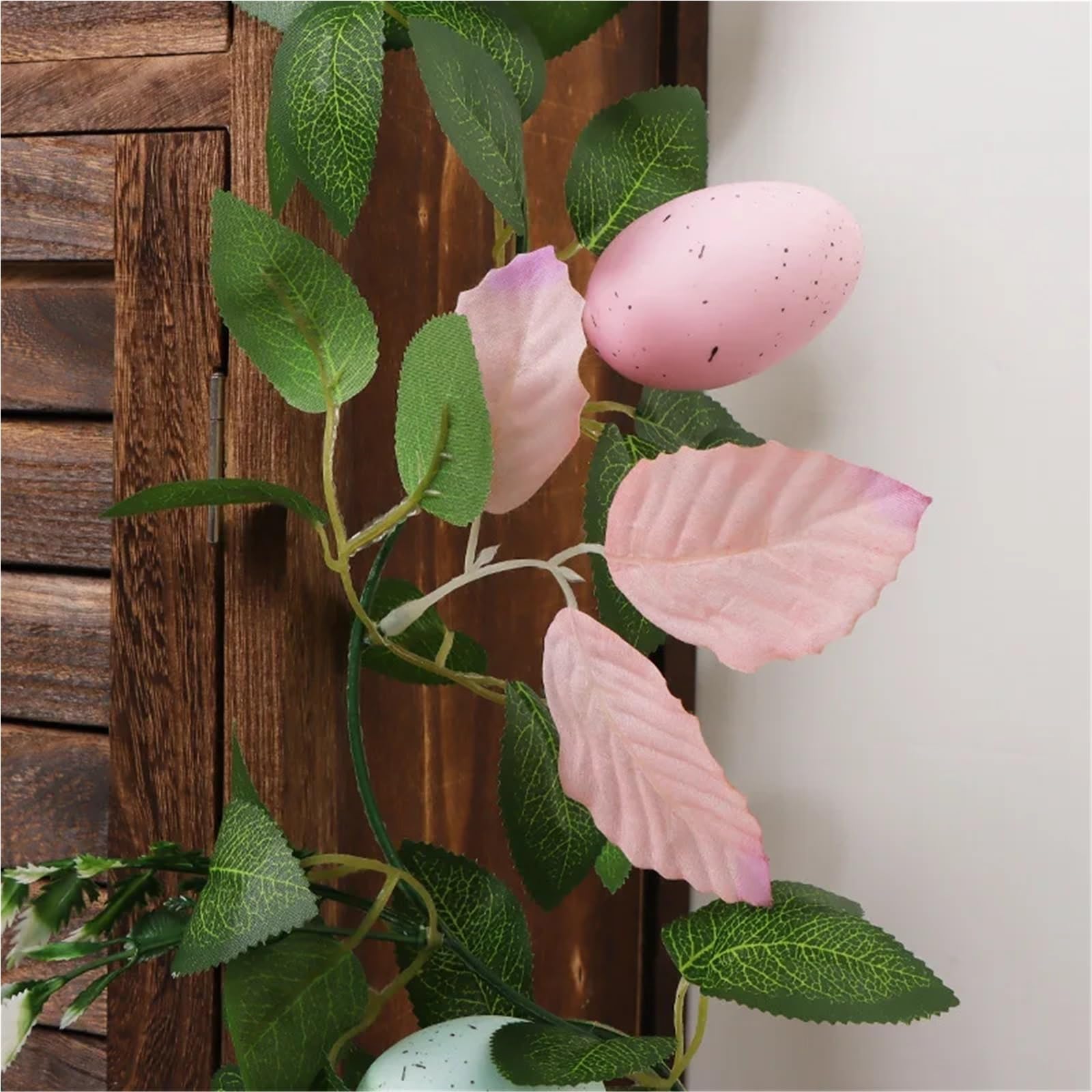 Guirlande de Verdure Artificielle, Lot de 3 guirlandes de Vigne artificielles en rotin de 180 cm, Fausses glycines for décoration de Porte de Jardin