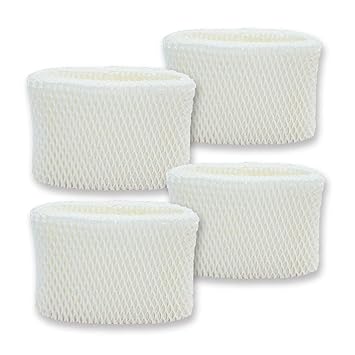 PUREBURG 4-Pack Humidifier Wick Filters for Honeywell HAC-504 HAC-504AW HAC504V1 Filter A Fits HCM-350 HEV355 HCM-710 HCM-315 HEV312 HCM-300 HCM-500 HCM-700 HCM-1000 and More