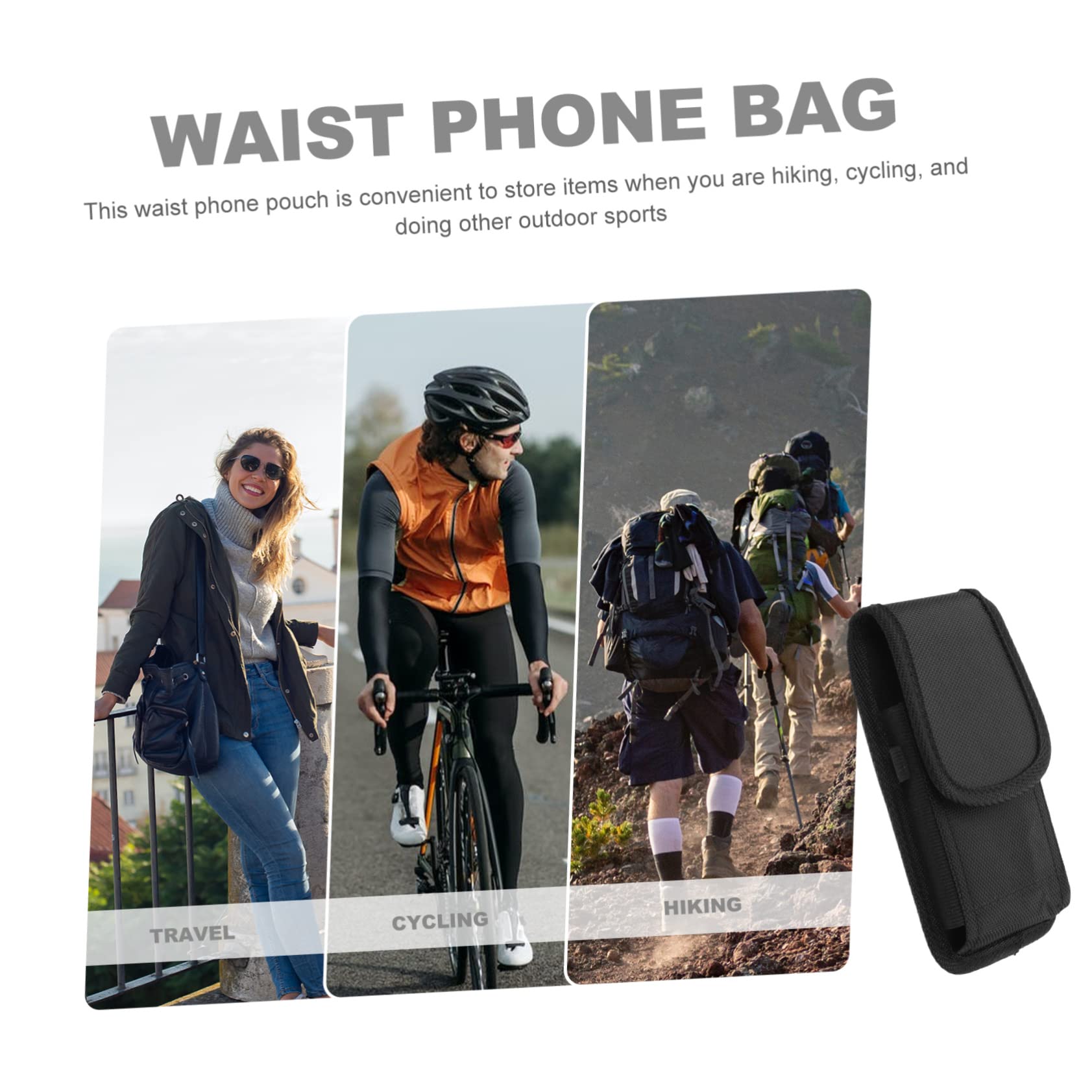 jojofuny 4stücke Vertical Handy Gürteltasche Für Smartphones Und Tragbare Handyhülle Für Outdoor-aktivitäten Für Wandern Radfahren Und Camping