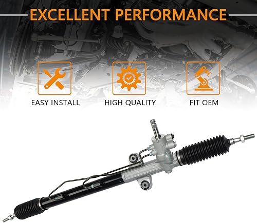 Miniatura 3 de Soporte de dirección asistida y piñón para Honda Accord Sedán 1998-2002, para Honda Accord Coupe 2000-2002, para Acura CL 2001-2003 Rack hidráulico