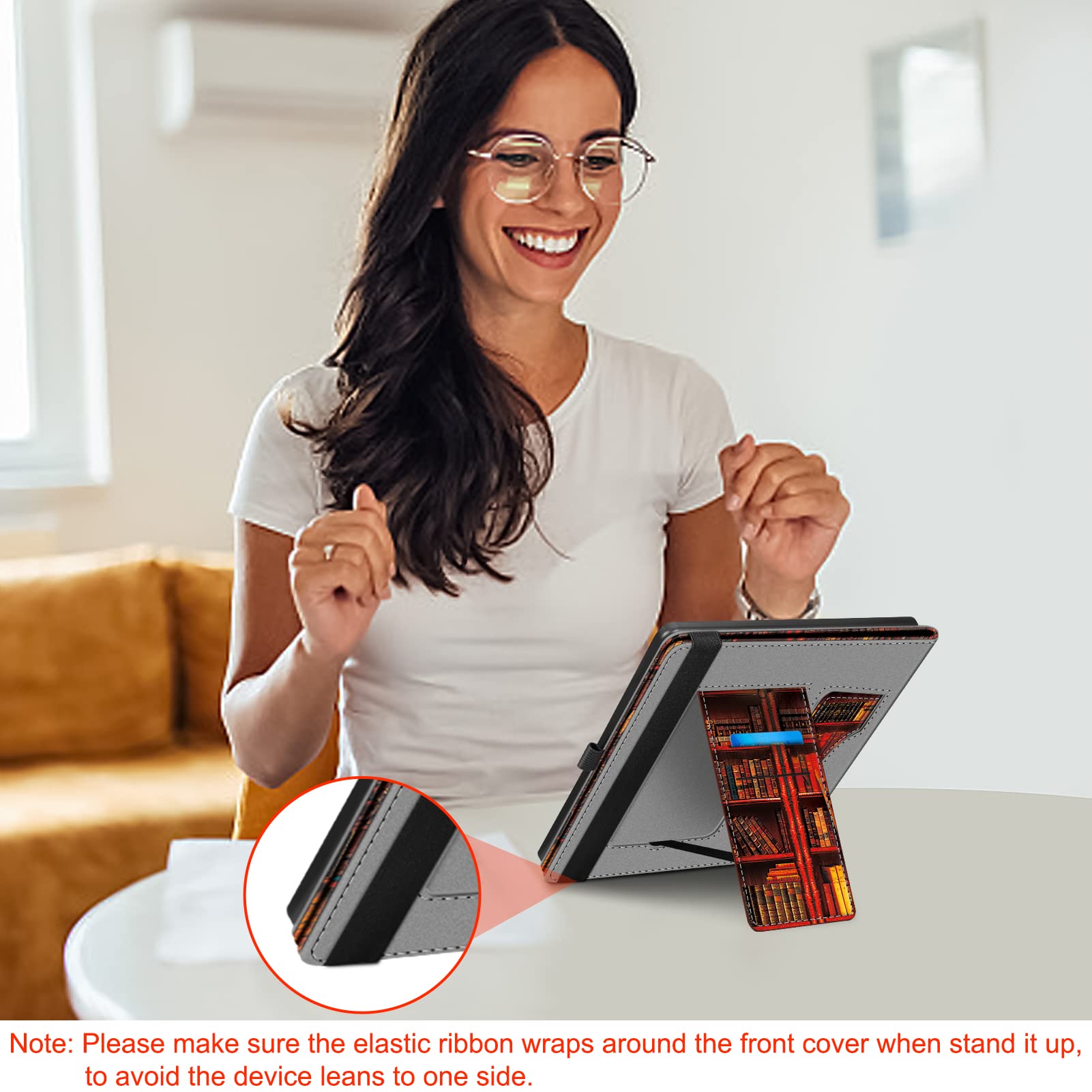 Fintie Funda Vertical para Tablet Kindle Scribe de 10.2 Pulgadas 2024/2022