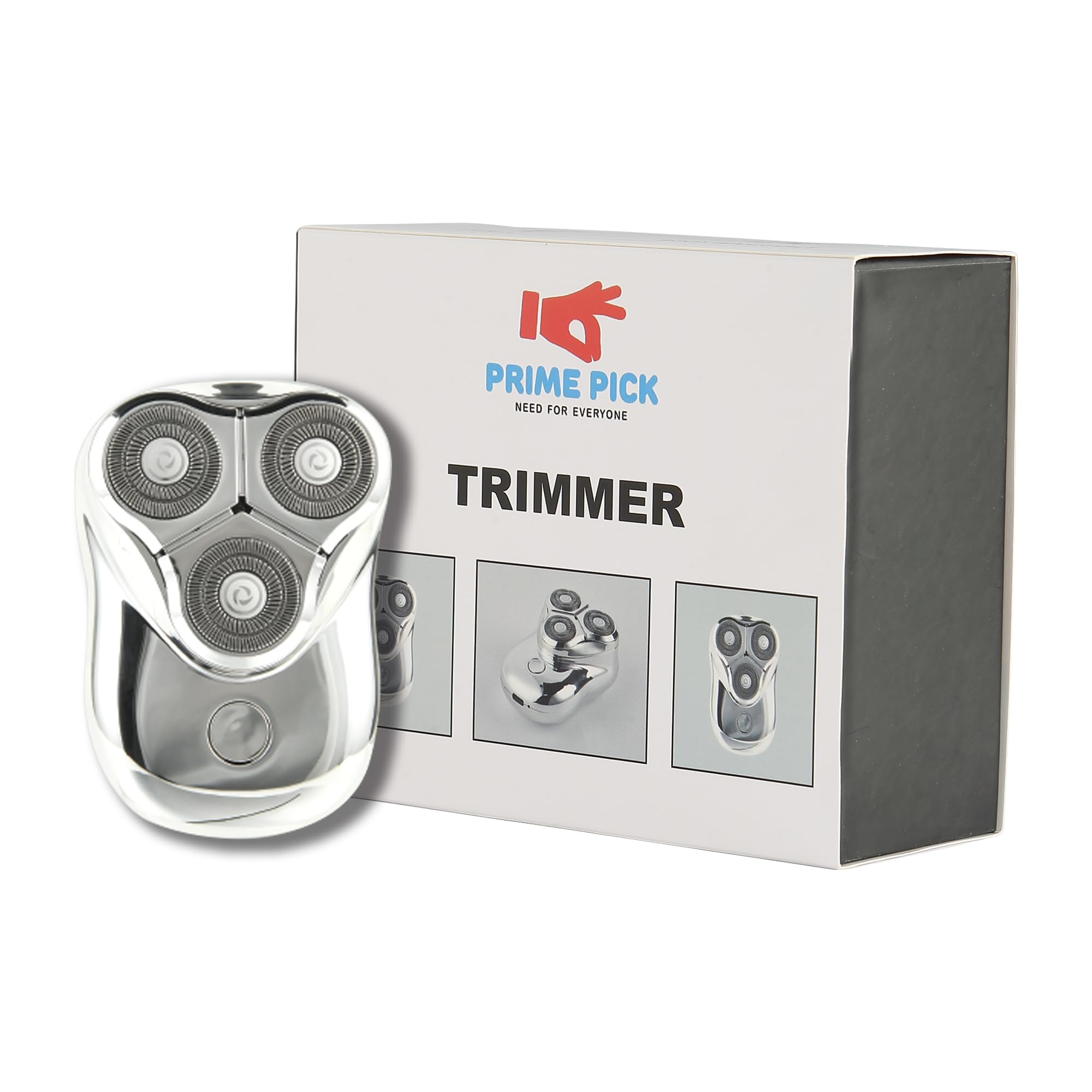 PRIME PICK Mini Electric Shaver, Electric Razor for Men, 3D Floating Magnetic Shaving Head Portable Travel Razor with Type-C Charging IPX5 Waterproof, Wet & Dry for Travel, Car, Home Use(Silver) (B0CR6KFQZ2) Amazon Price History, Amazon Price Tracker
