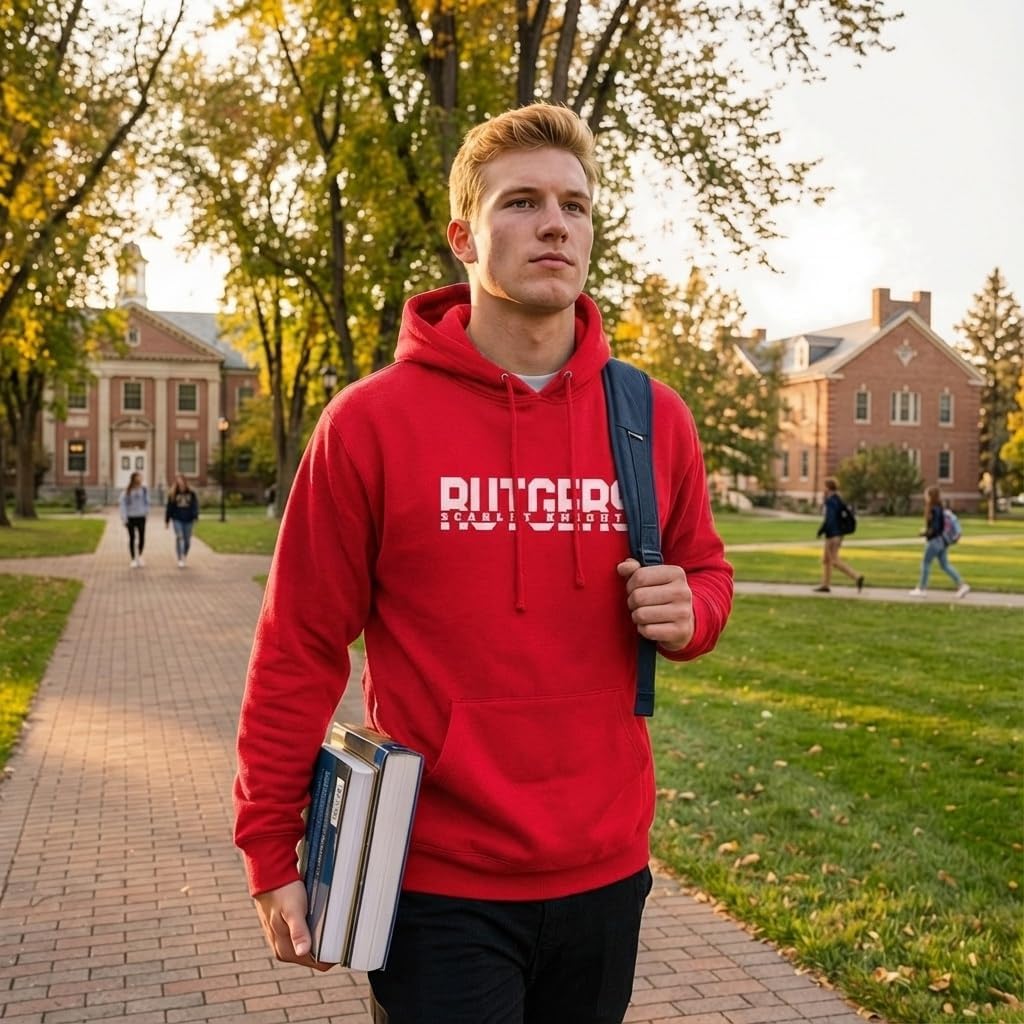 Venley NCAA Officially Licensed Apparel College Team Color Unisex Hoodie Logo icon