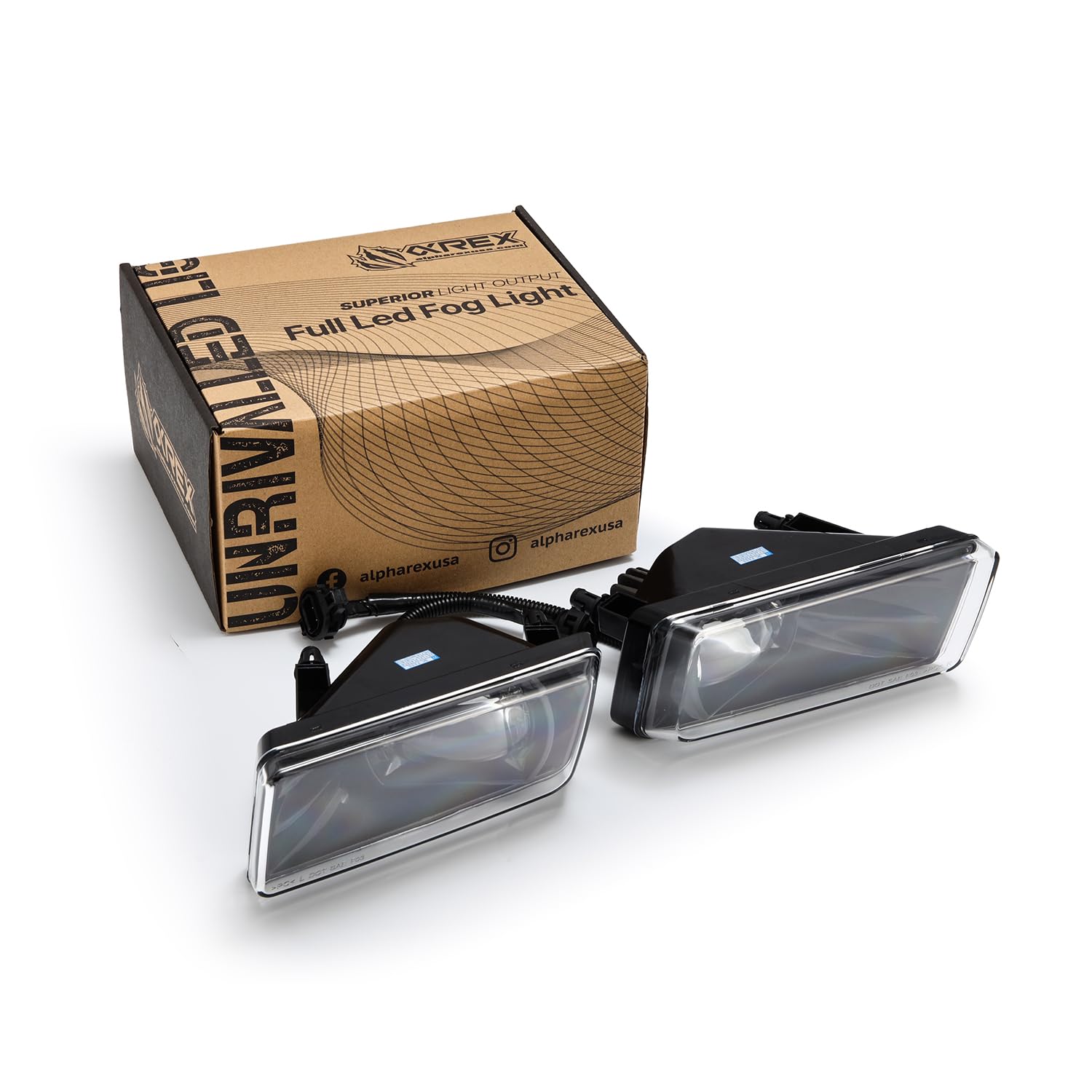 Amazon.com: AlphaRex LED Projector Fog Lights For 07-13