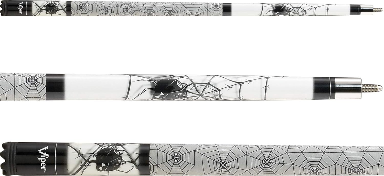 Viper Revolution Spider 58" 2-Piece Billiard/Pool Cue 21-Ounce