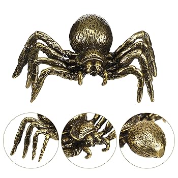 銅細工 蜘蛛 置件 五毒大蜘蛛 毒蜘蛛 装飾品 工芸品 美術品 置物 銅細工 蜘蛛 置件 五毒大蜘蛛 毒蜘蛛 装飾品 工芸品 美術