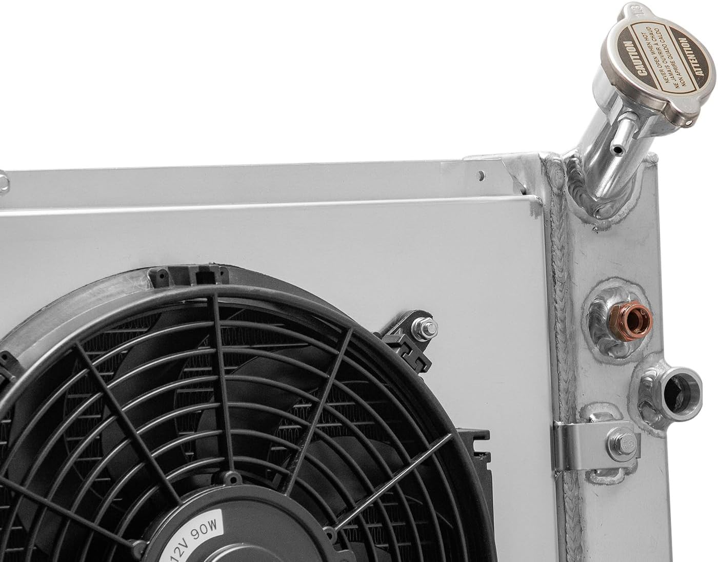 3 Row Radiator Shroud Fan for 1997-2003 Pontiac Grand Prix, 1997-2000 Oldsmobile Silhouette 1998 1999