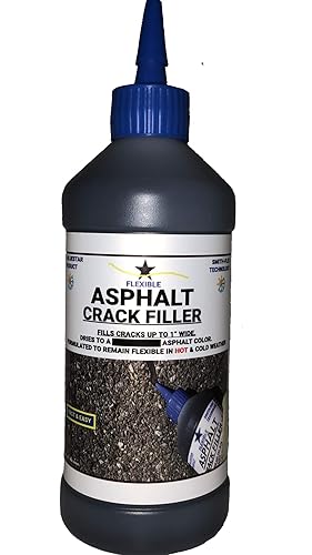 Bluestar Flexible Asphalt Crack Filler, DIY - No Special Tools