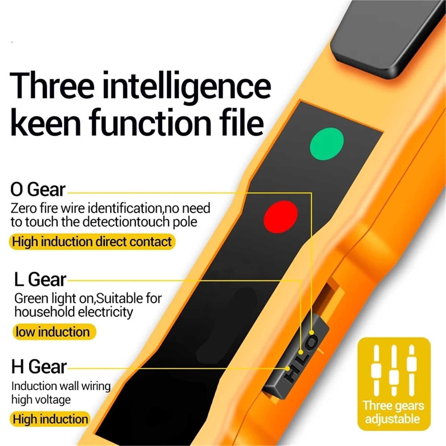Voltage Meter, 5pcs Voltage Test Pens Non-Contact Inductive Compact,Voltage Detector