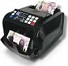 Banknote Counter Machine with Counterfeit Detection – UV/MG/IR – Fast Cash Counting Machine 200 Notes – Value Add (Manual Denomination) & PCS Modes – Works with UK Polymer Notes