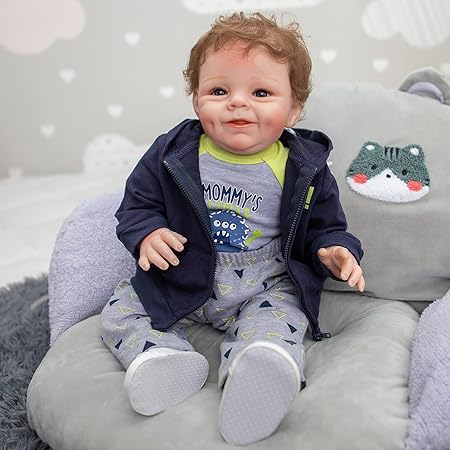 Pinky Reborn Tres Beau Bebe Realiste 22 Pouces 55cm Poupee Bebe Reborn Jouet De Poupee En Silicone Souple Pour Garcon De 3 Ans Et Plus Amazon Fr Jeux Et Jouets Pinky Reborn Tres Beau Bebe Realiste 22 Pouces 55cm Poupee Bebe Reborn Jouet De Poupee En Silicone Souple Pour Garcon De 3 Ans Et Plus Amazon Fr Jeux Et Jouets