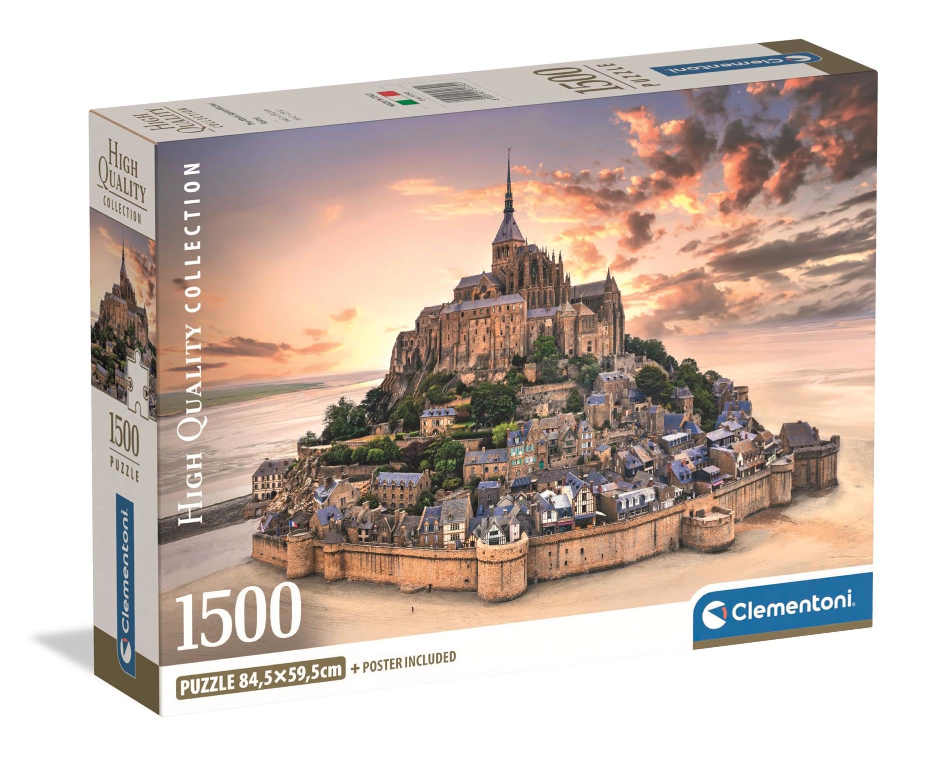 Amazon.com: Clementoni - 31730 Jigsaw Puzzle 1500 Pieces for