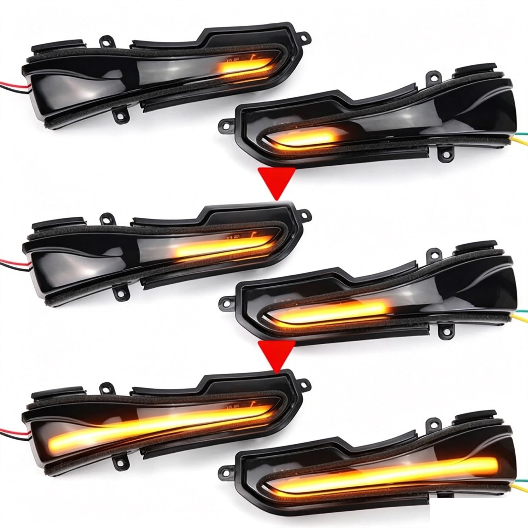 para Infiniti para Q30 Q50 Q60 Q70 Luces Intermitentes Dinámicas