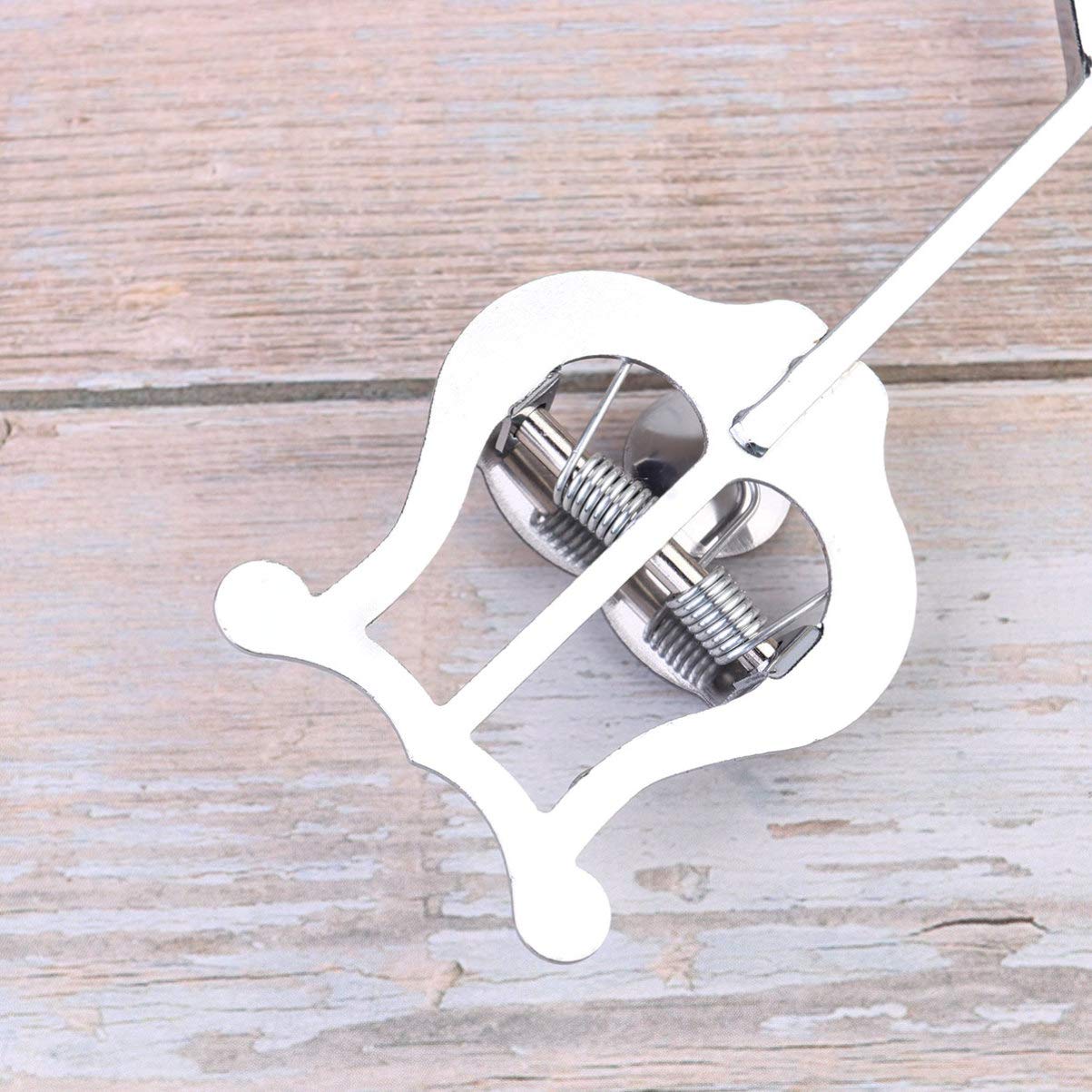 MILISTEN Marschgabel Posaune 3Pcs Trompete Marching Clamp- on Marching Bariton Clamp- on Hold Musik Clip St?nder Posaune Notenclip Lyra Clip Notenhalter