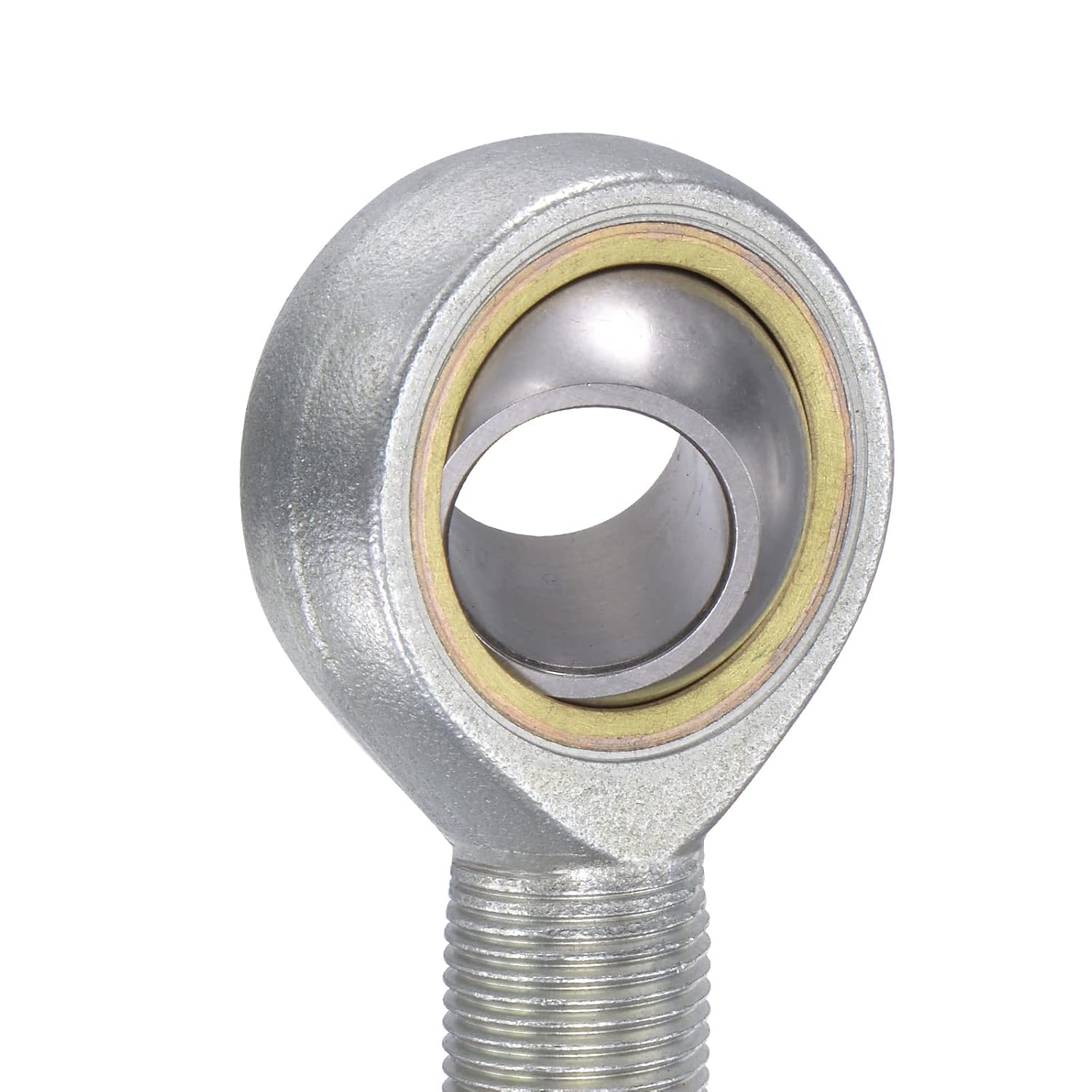 uxcell 2pcs SA18TK POSA18 Spherical Rod End Bearing 18mm Bore Self-Lubricated Joint Bearing M18x1.5 Right Hand Male Thread Connector
