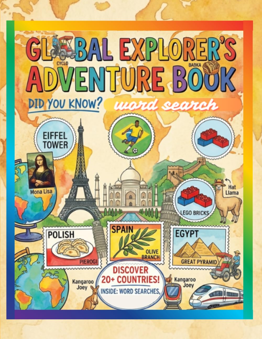 Global Explorer's Adventure Book: Word Search